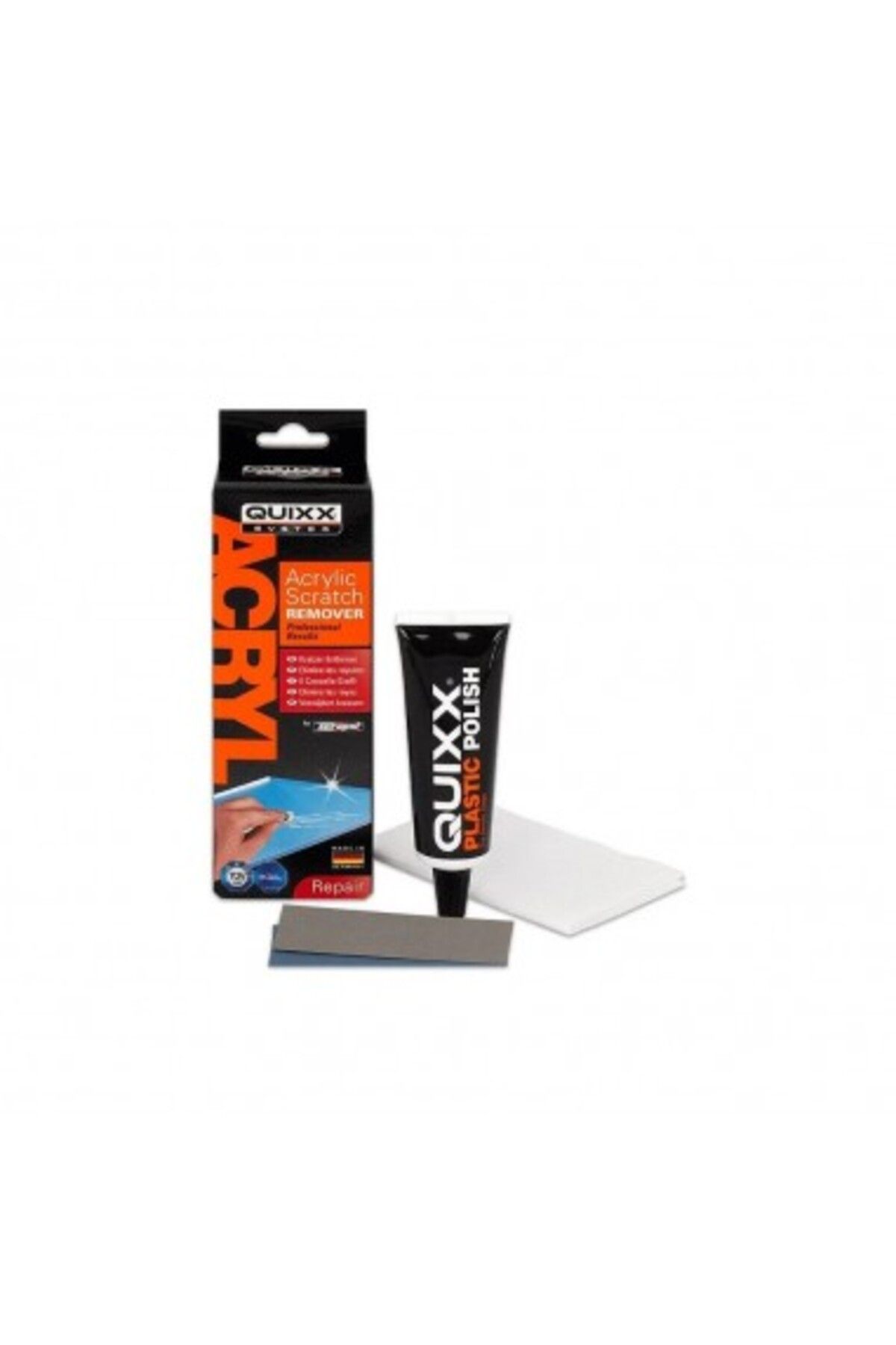 QUIXX-Acrylic and Plexiglas scratch removal solution Quixx Acrylic Scratch Remover 1