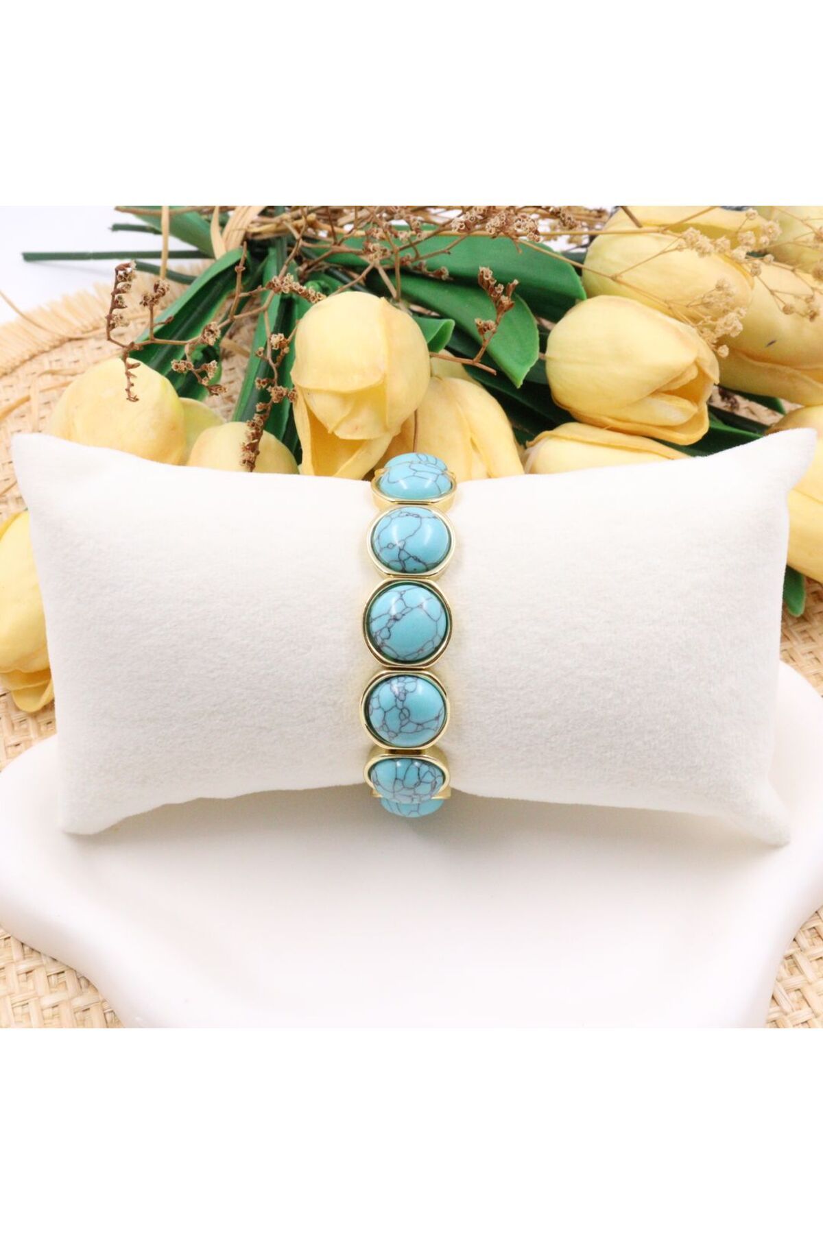 mercanjewelry VİP Özel Seri Turkuaz Model Bileklik