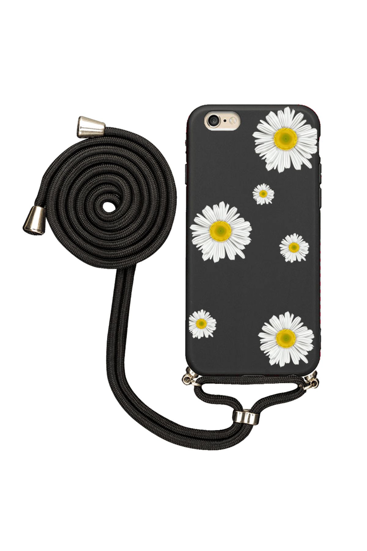 Royaleks iPhone 6 İpli Lansman Kılıf - Papatyalı