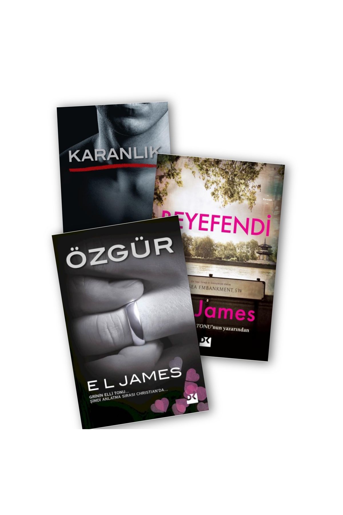 Doğan Kitap Karanlık - Beyefendi - Özgür E L James 3 lü Kitap Seti