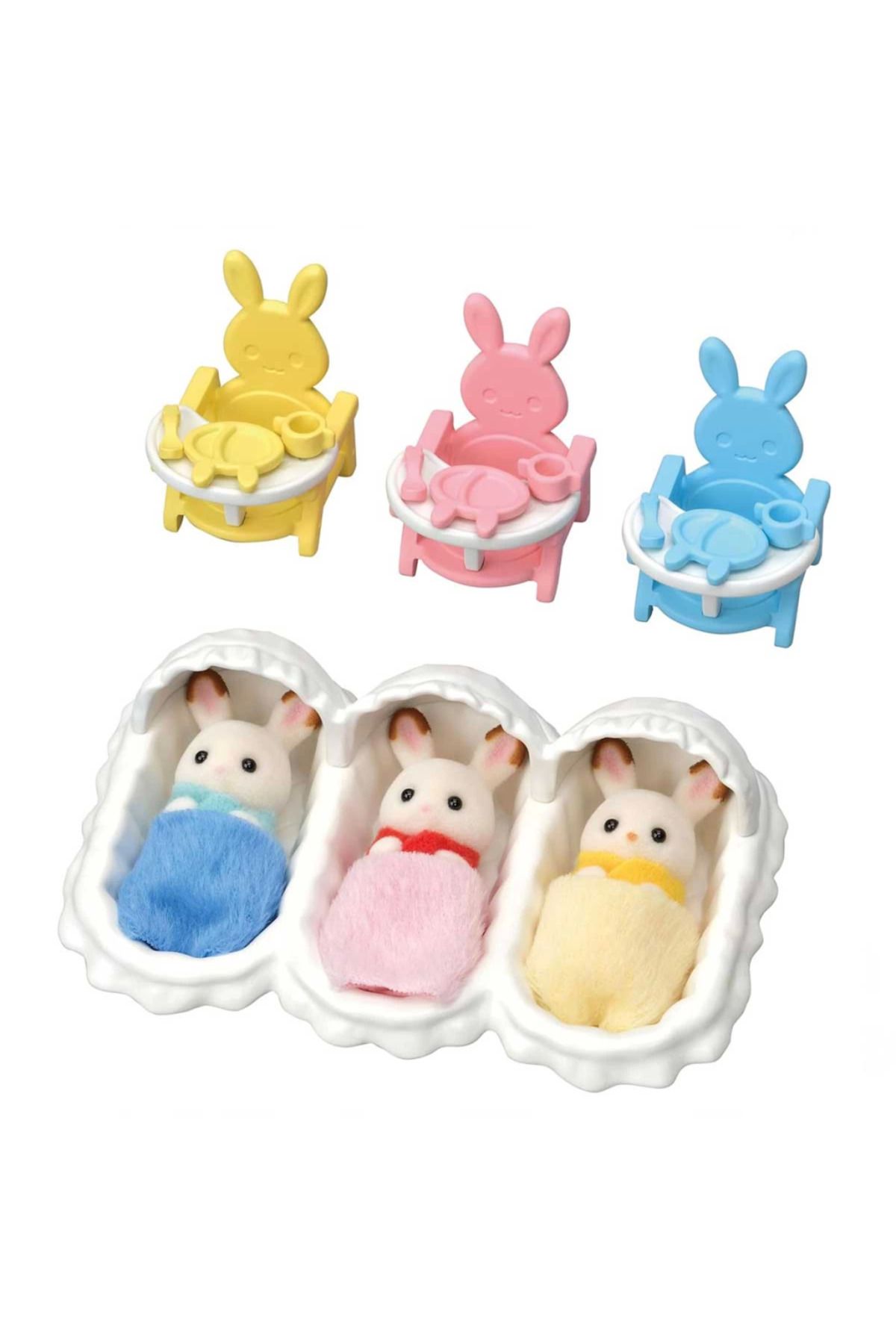 MR RZN STORE SylvanianFamiliesÜçüzlerBakımSetiRenkli5532