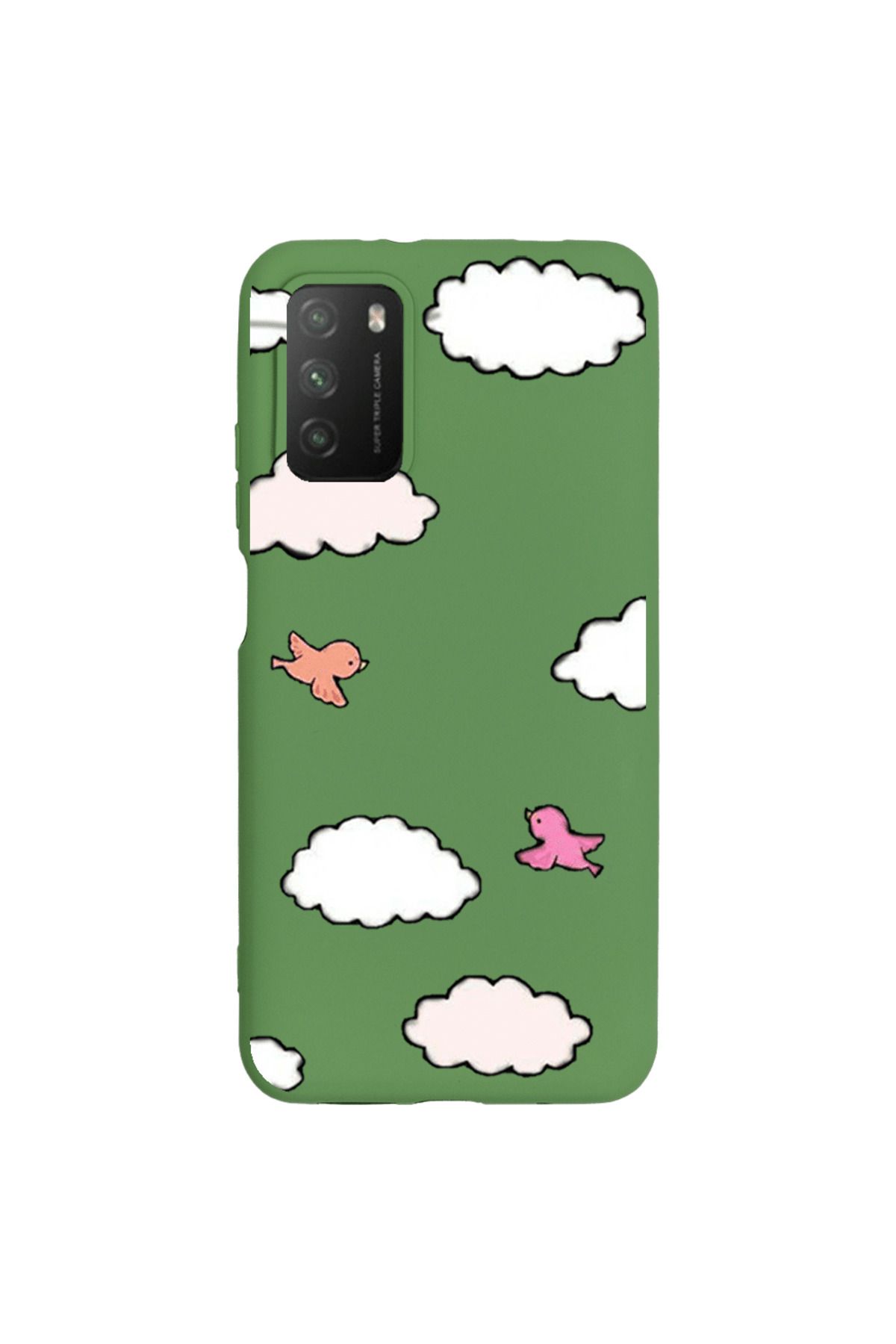 Royaleks Xiaomi Redmi 9T Lansman Kılıf - Kuş