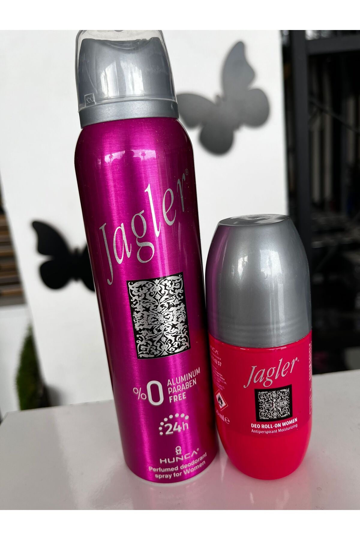 GZM PARFÜM JAGLER KADIN 2 Lİ SET DEODORANT VE ROOL ON