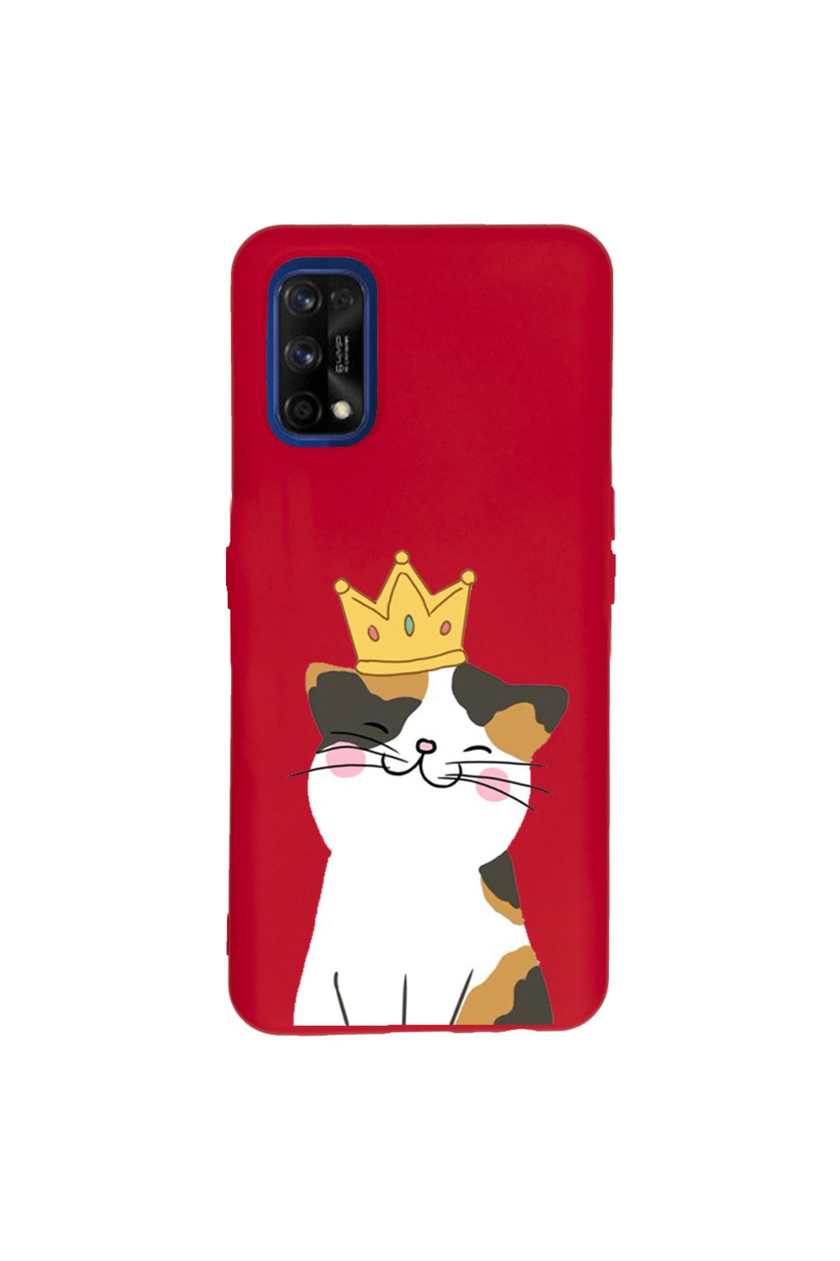 Royaleks Realme 7 Pro Lansman Kılıf - Kedi