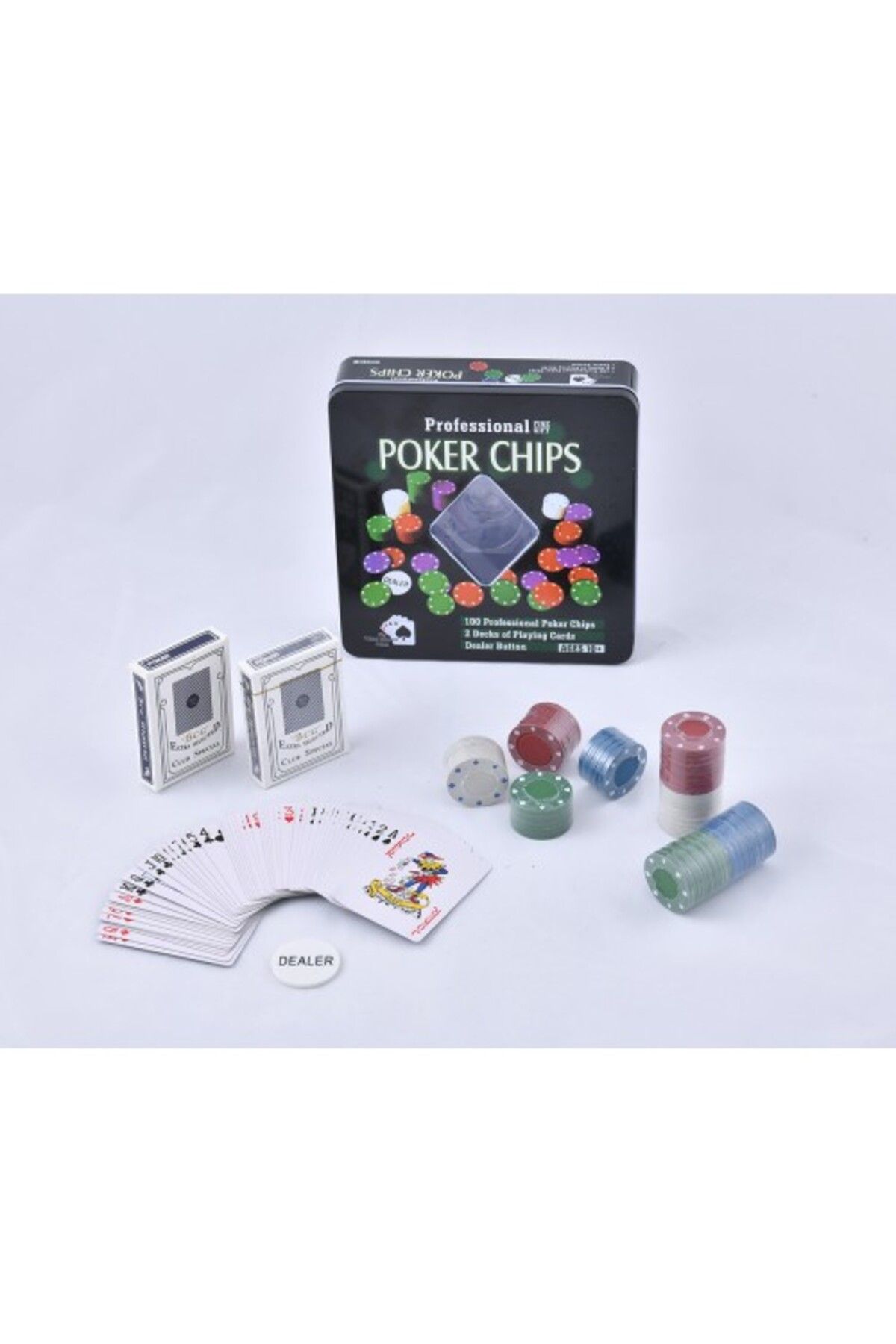 Mu Art Ahşap Poker Cip