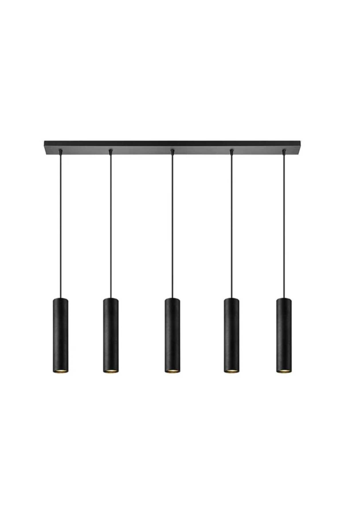 demet habek mylights MYLİGHTS masa üstü ada üstü 120 cm metal modern led avize os-ram led ampul 3000k