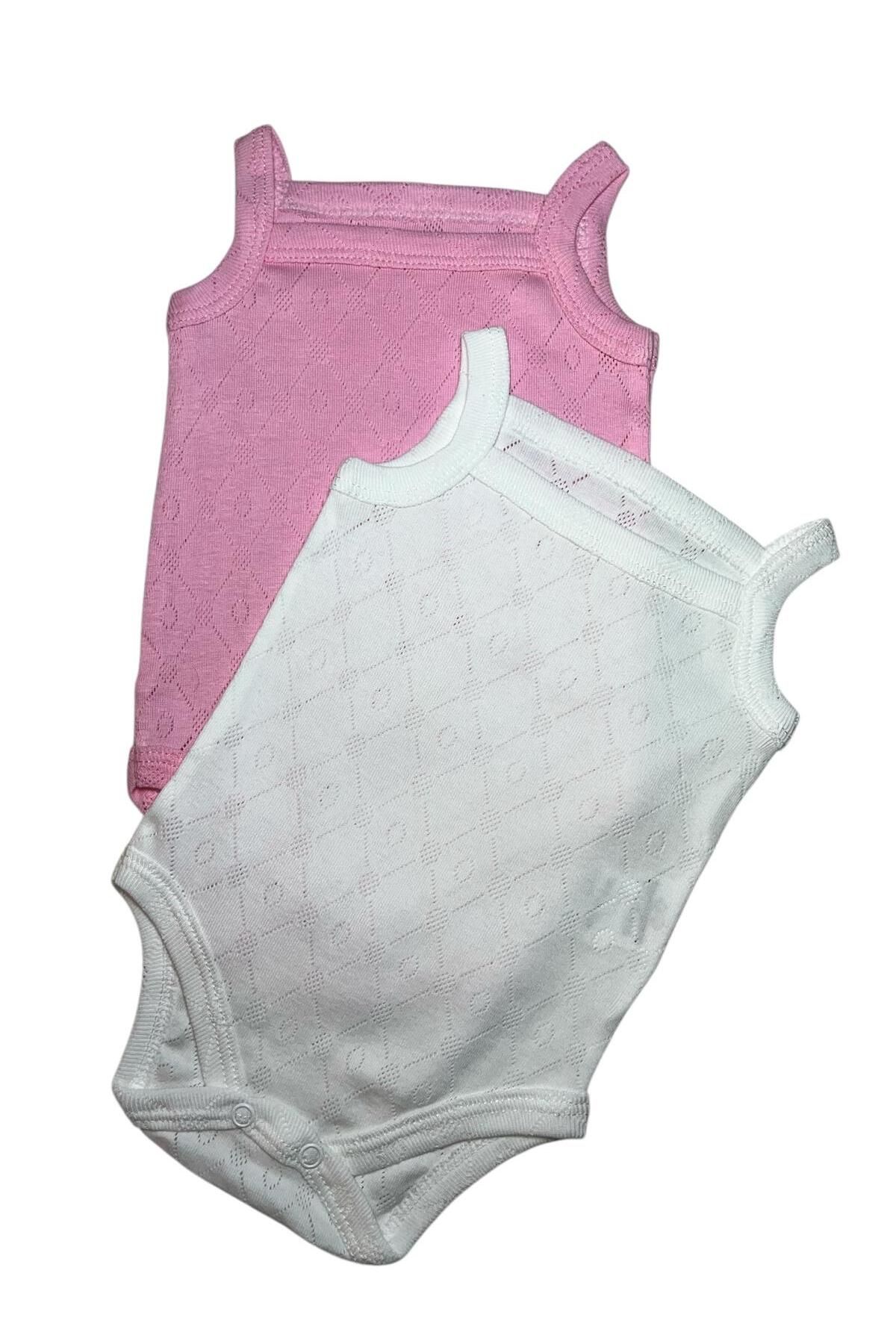 yumiyum BADEM BEBEK %100 PAMUK BODY ZIBIN 2'Lİ ÇITÇITLI SET