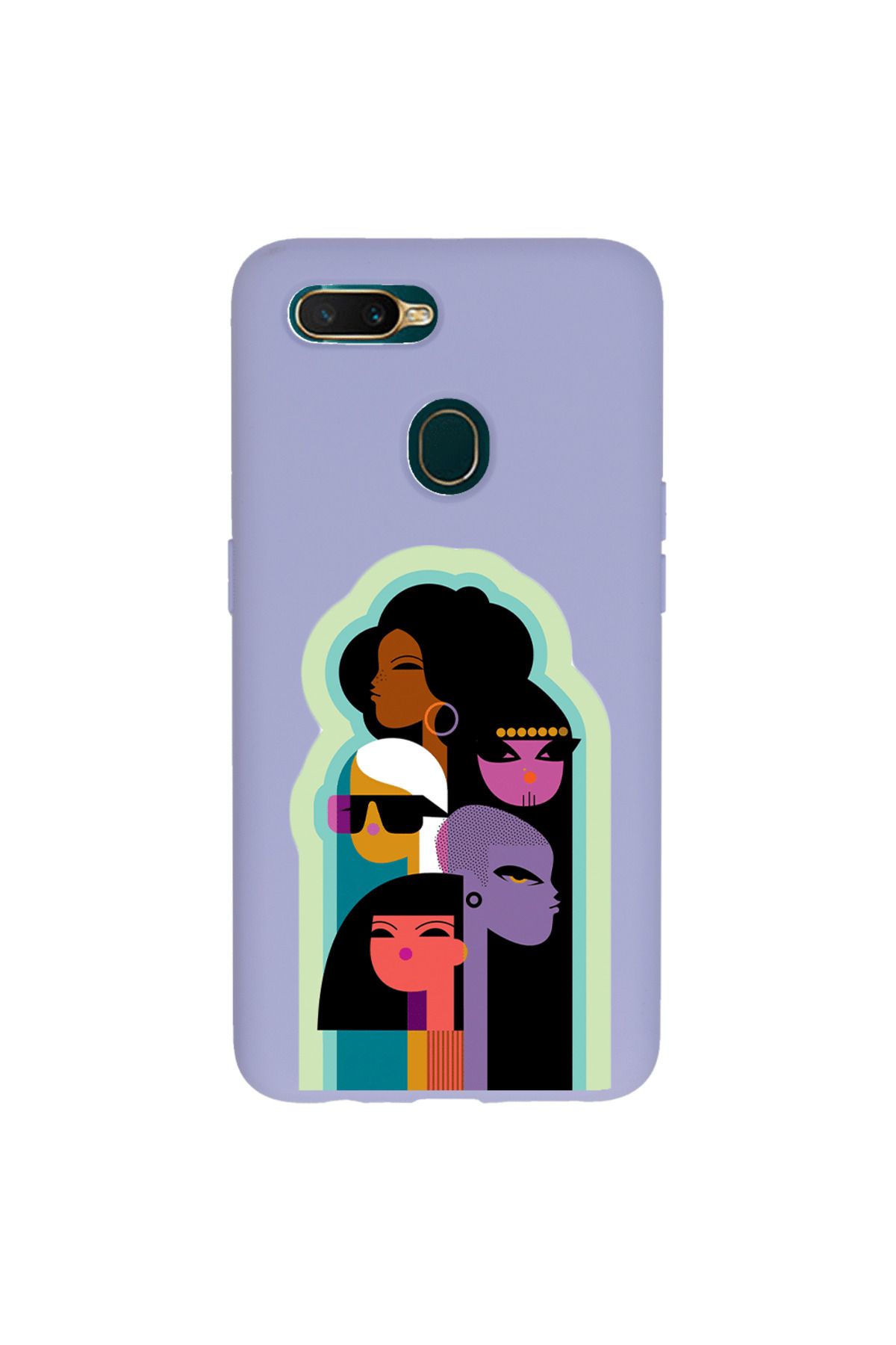 Royaleks Oppo AX7 Lansman Kılıf - Art