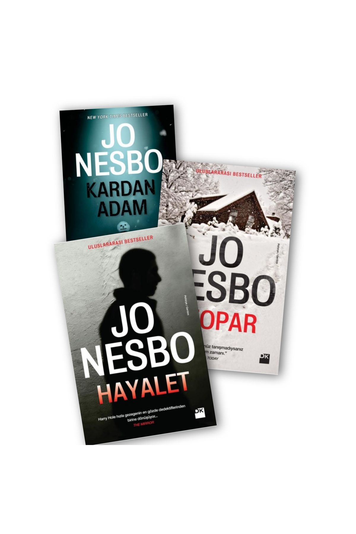 Doğan Kitap Harry Hole Üçüncü Üçleme Kardan Adam - Leopar - Hayalet Jo Nesbo