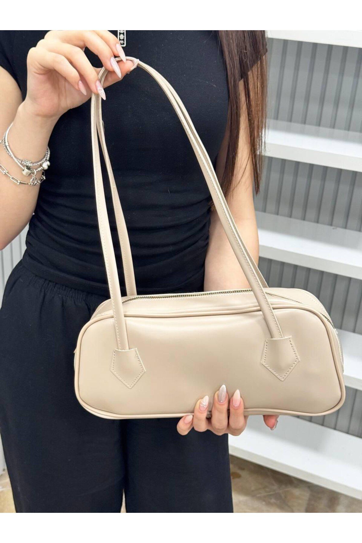 bynarincollection günlük model kol çantası