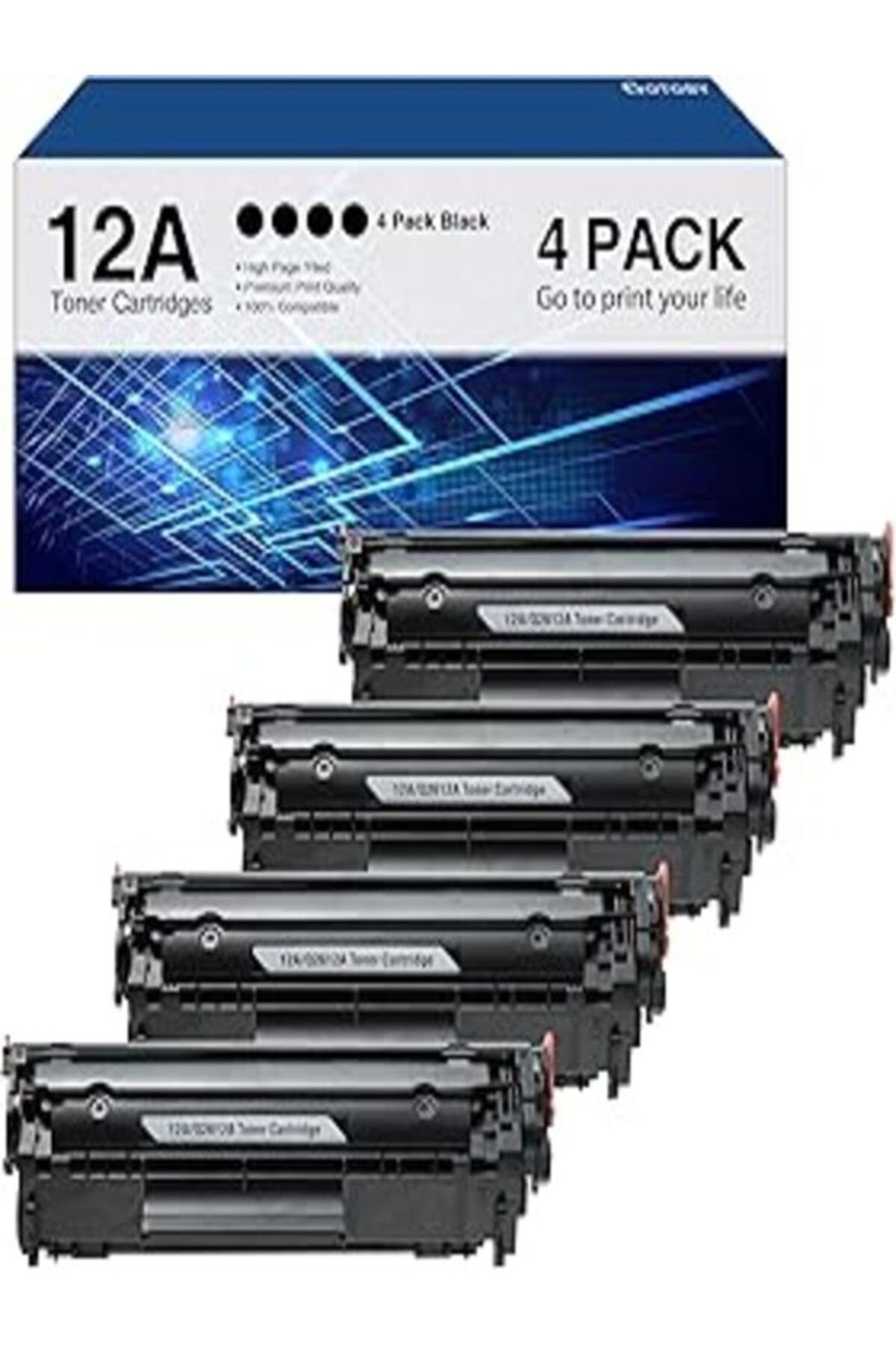HP AURA TONER 12A Laserjet 1020 1022 1012 1018 1022N 3015 3030 3020 3050 3052 3055 M1319F