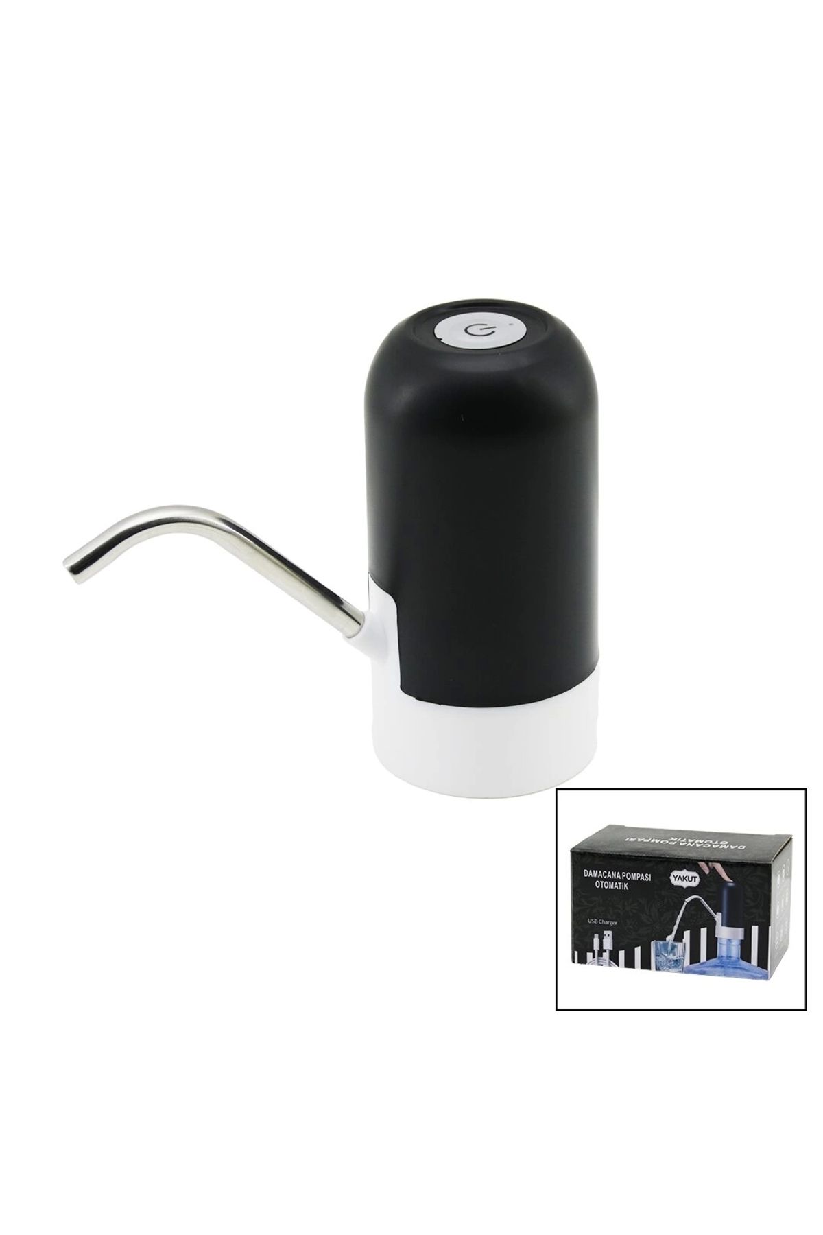 Lenaca Usb Şarjlı - Otomatikdamacana Su Pompası Şarj Göstergeli - Dokunmatik Düğme 4w - 5v