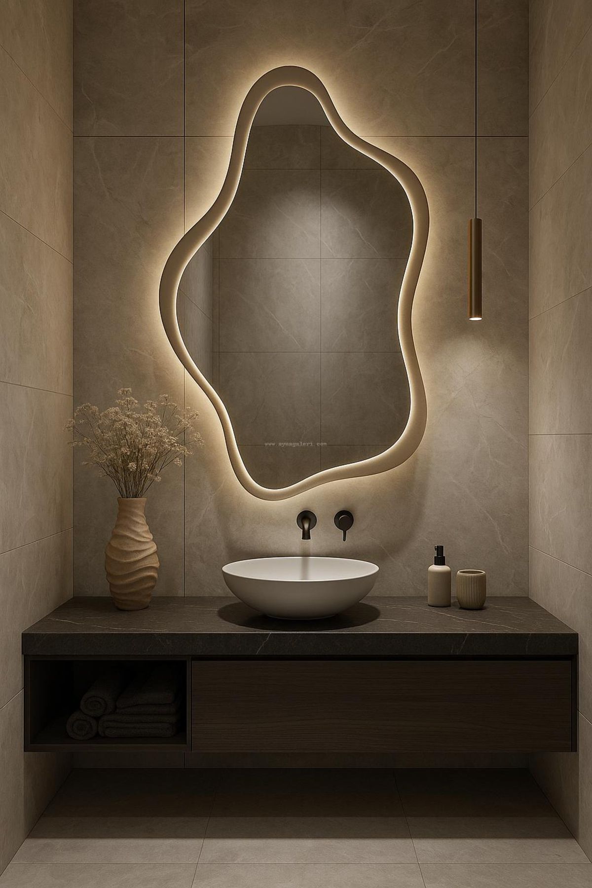 aynagaleri Banyo Ayna Modeli 60 x 100 CM