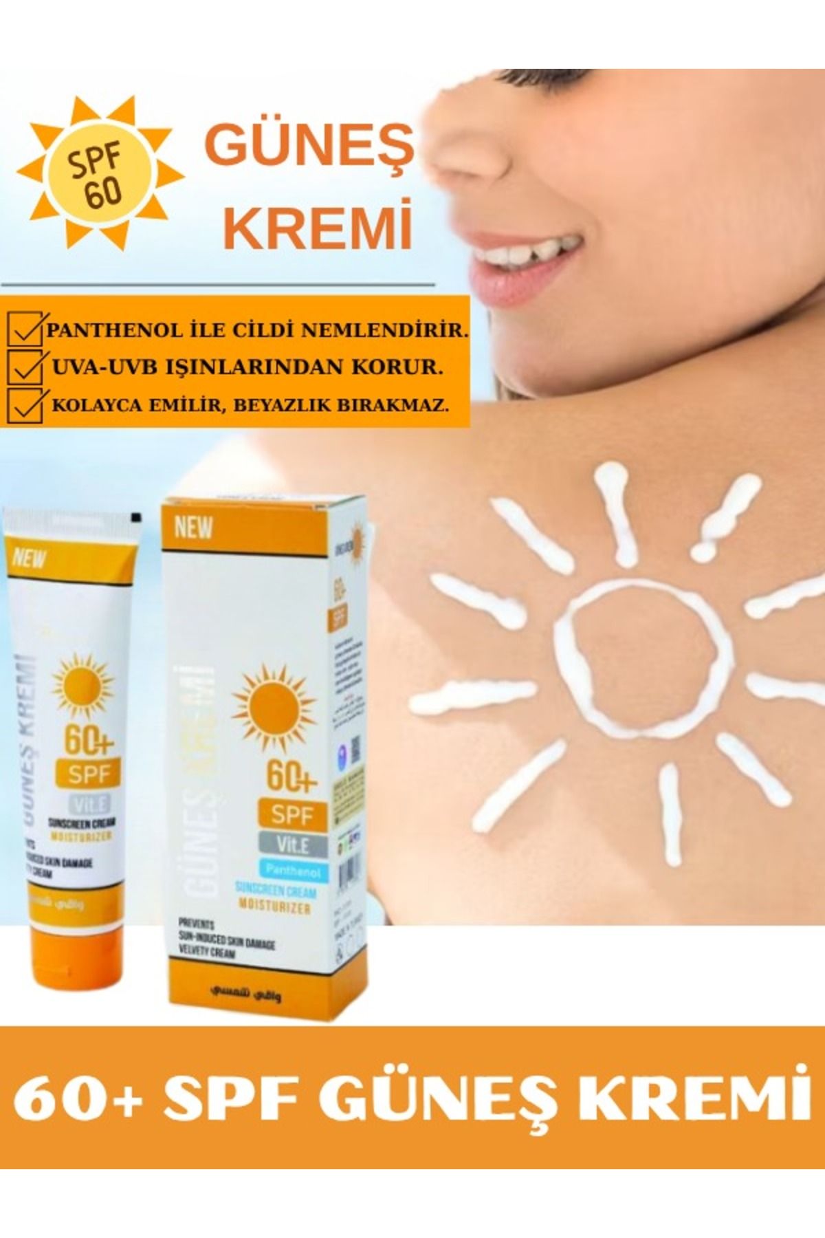 NUNUKO 60+ SPF Güneş Kremi