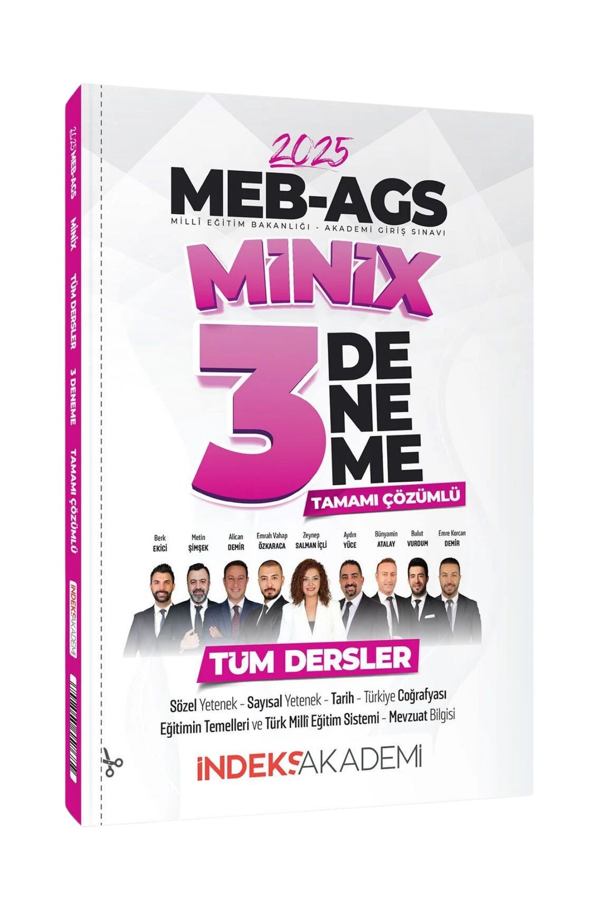 İndeks Akademi 2025 MEB-AGS Tüm Dersler Tamamı Çözümlü MiniX 3 Deneme-YEP YENİ