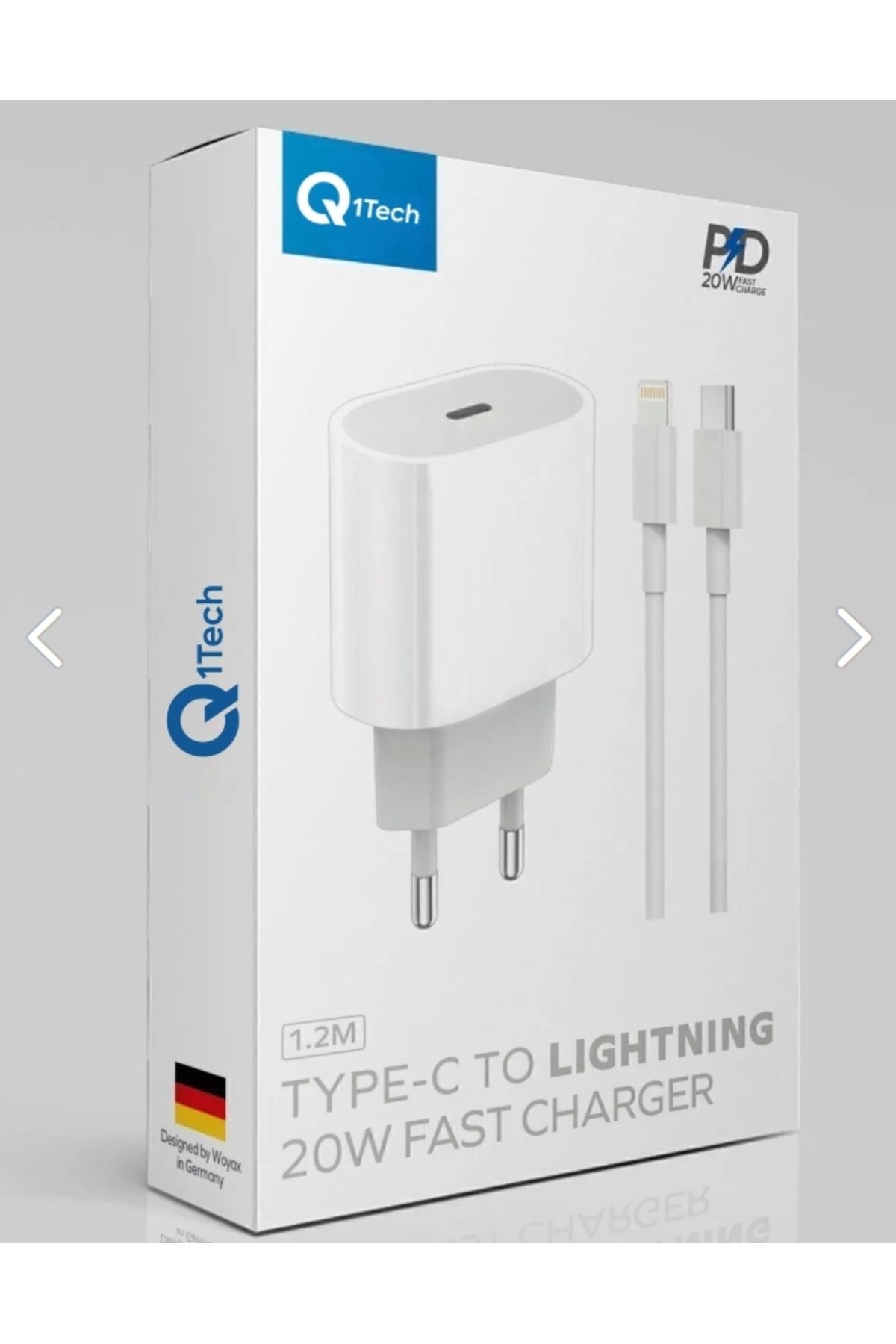 Q1TECH 67WATT HIZLI ŞARJ ALETİ - TÜM ANDROİD CİHAZLARA UYUMLU - TYPE-C - 2 YIL GARANTİLİ
