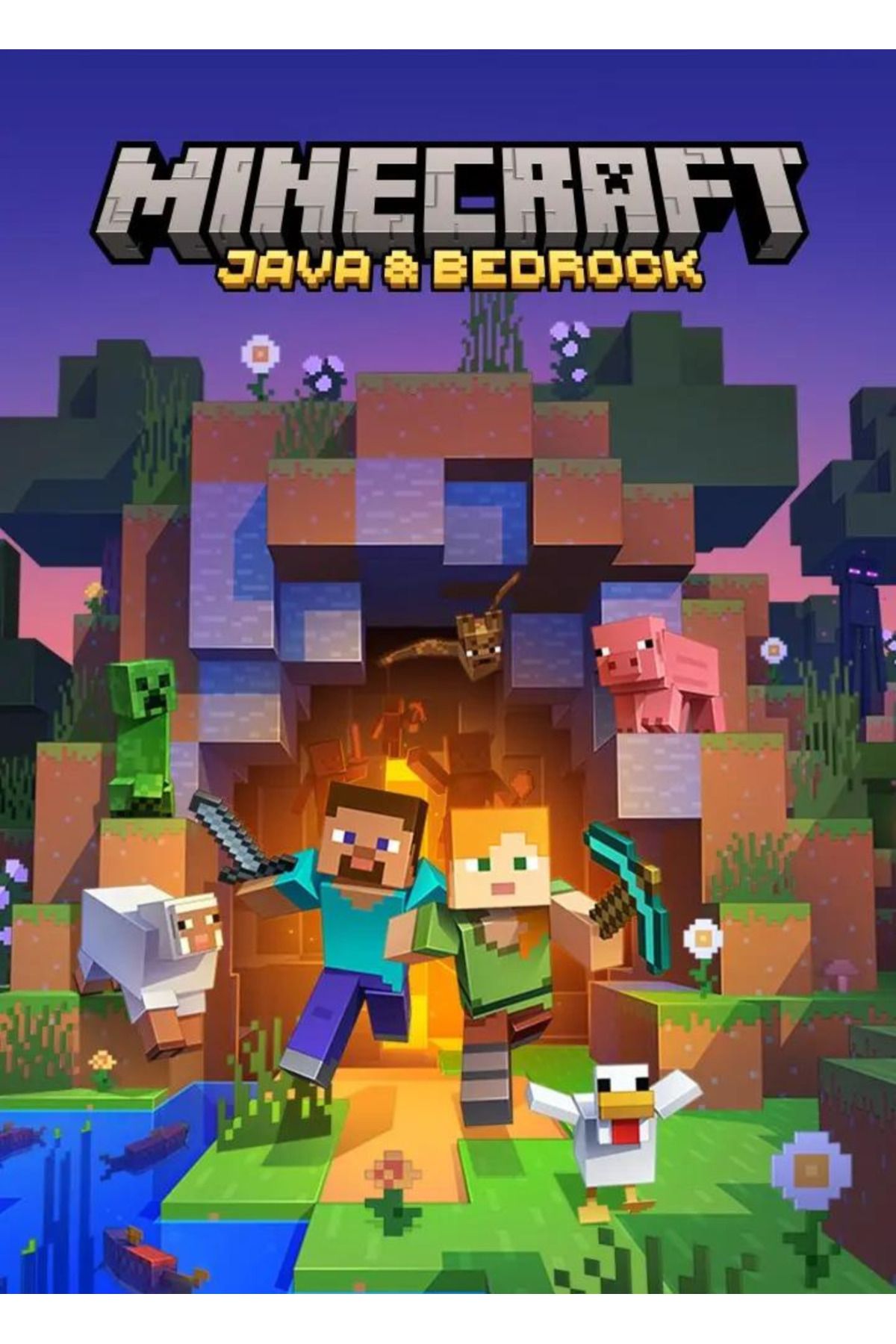 Mojang Minecraft: Java & Bedrock Edition PC Oyun - Minecraft.net Key
