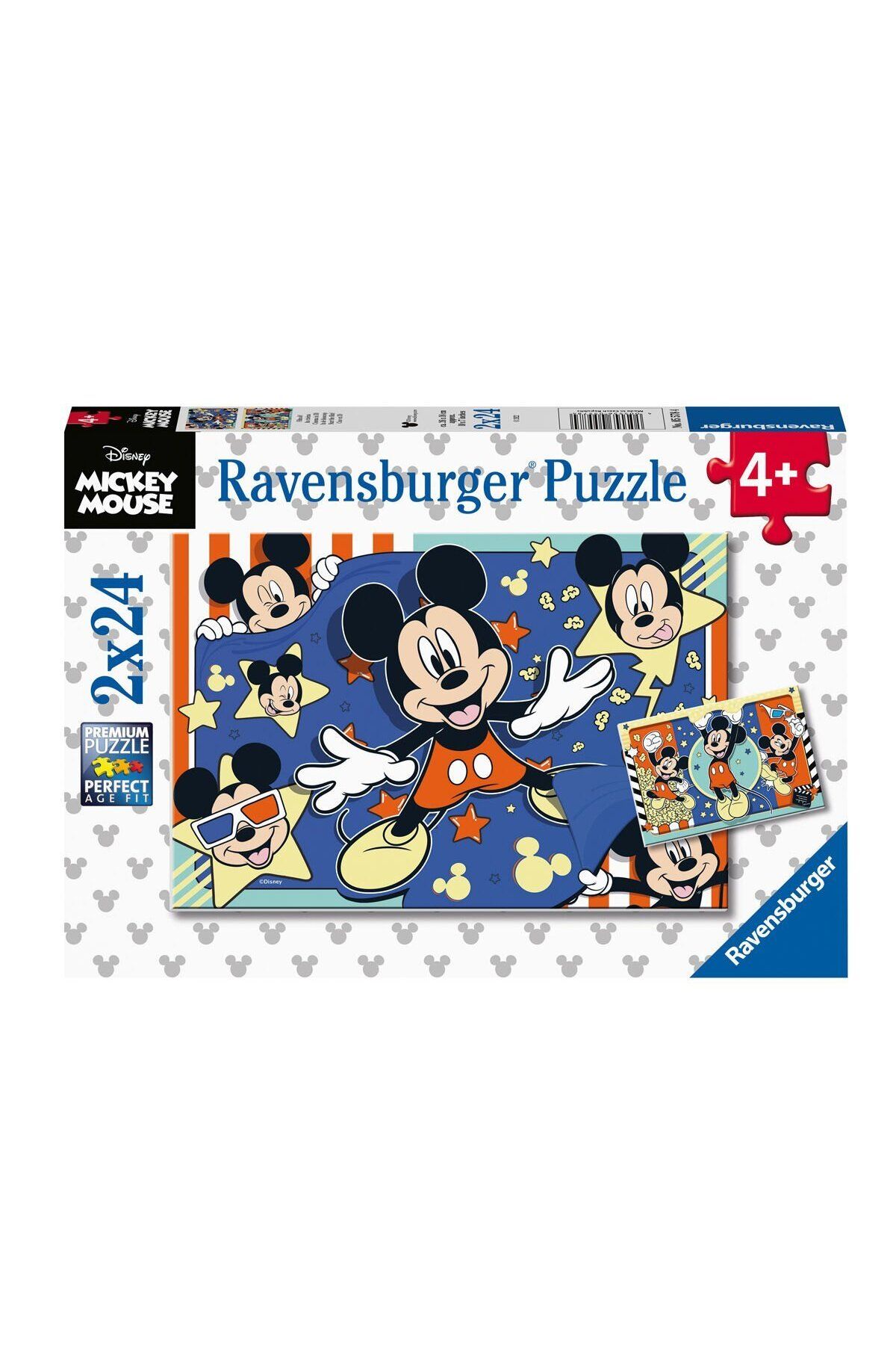 RAVENSBURGER 55784 Disney Start the film 2x24 parça Ravensburger Puzzle