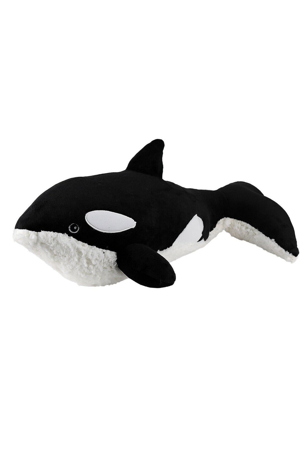 MY FRİEND TOYS 3687 Siyah Balina Peluş