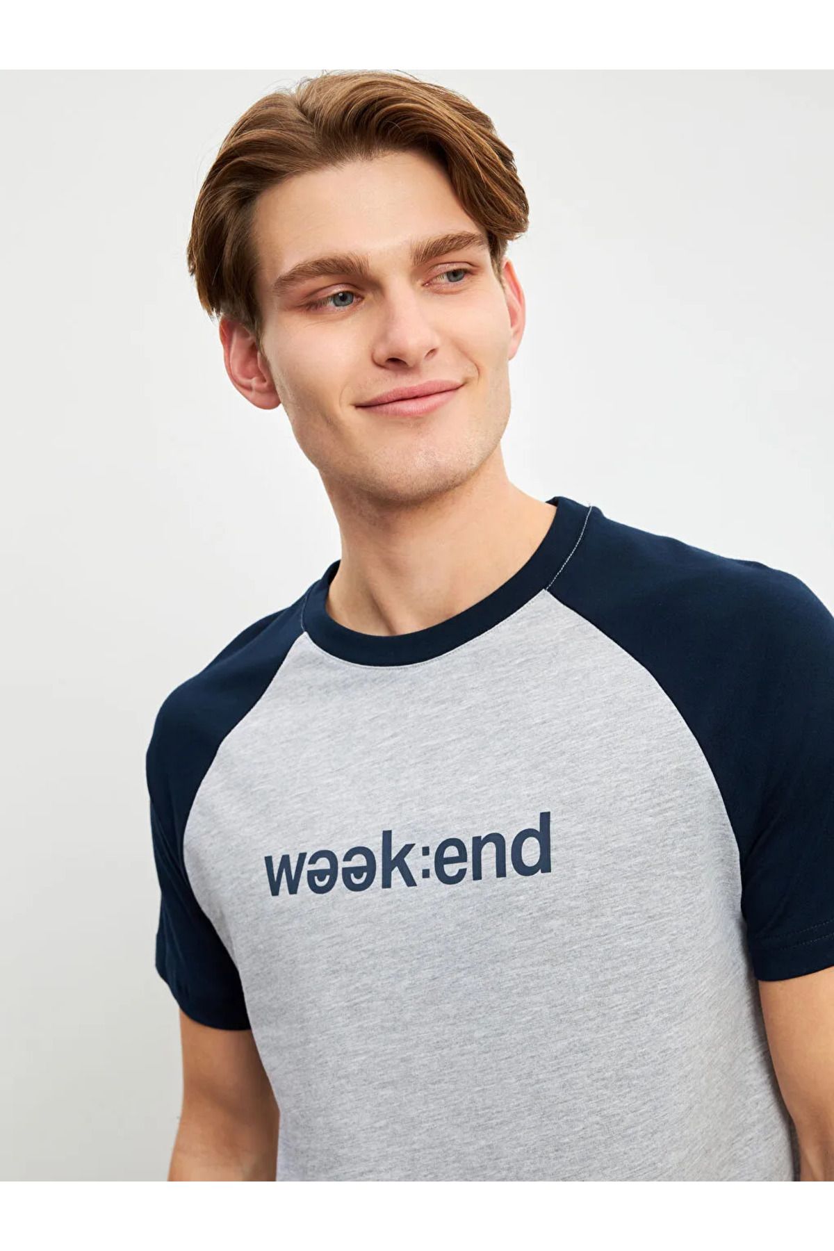 LC Waikiki Lacivert Standart Kalıp Erkek Pijama Takımı