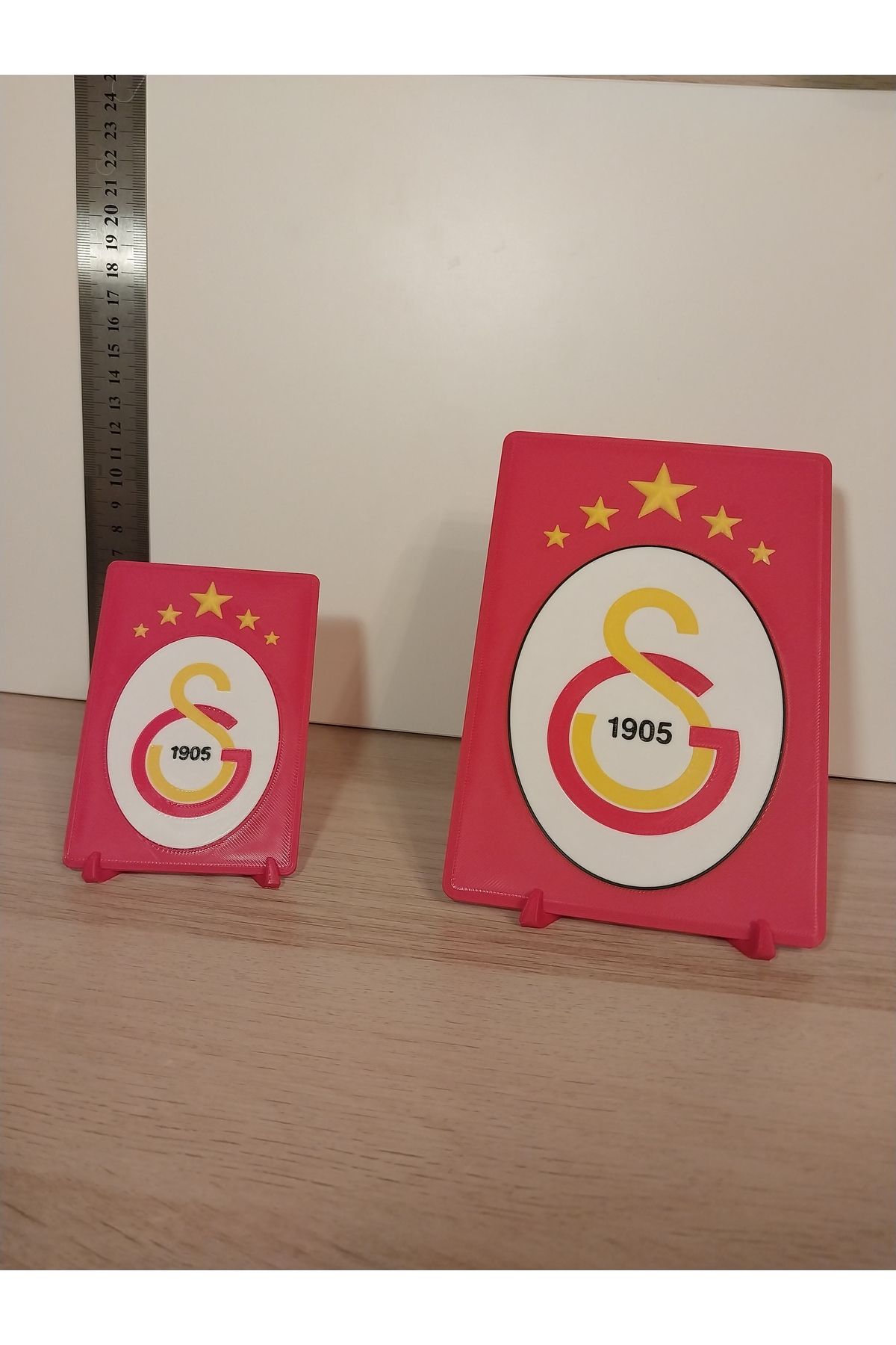 Günebakan Tasarım Galata.saray 5 yıldız Şampiyonluk Anısı Mini Masa Süsü