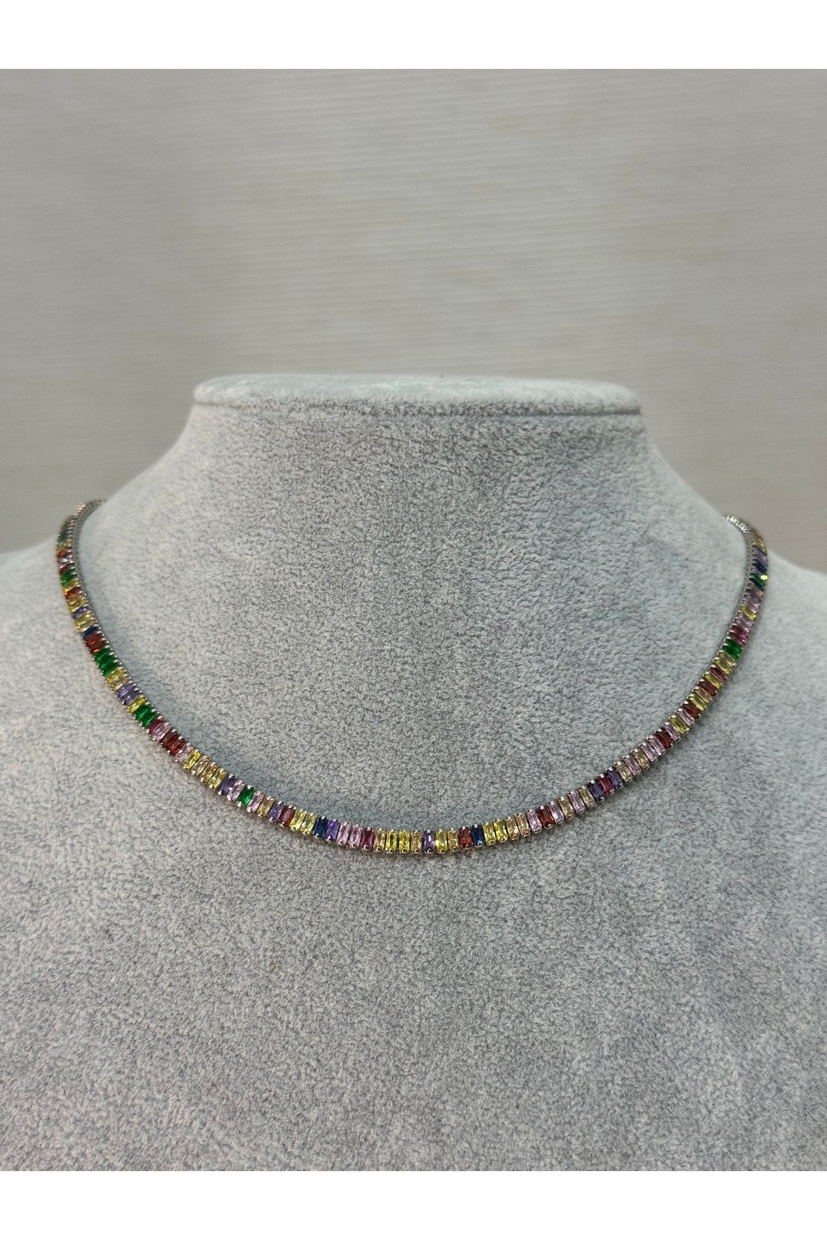 XUPING JEWELRY 316L gökkuşağı çelik kolye paslanmaz kararmaz