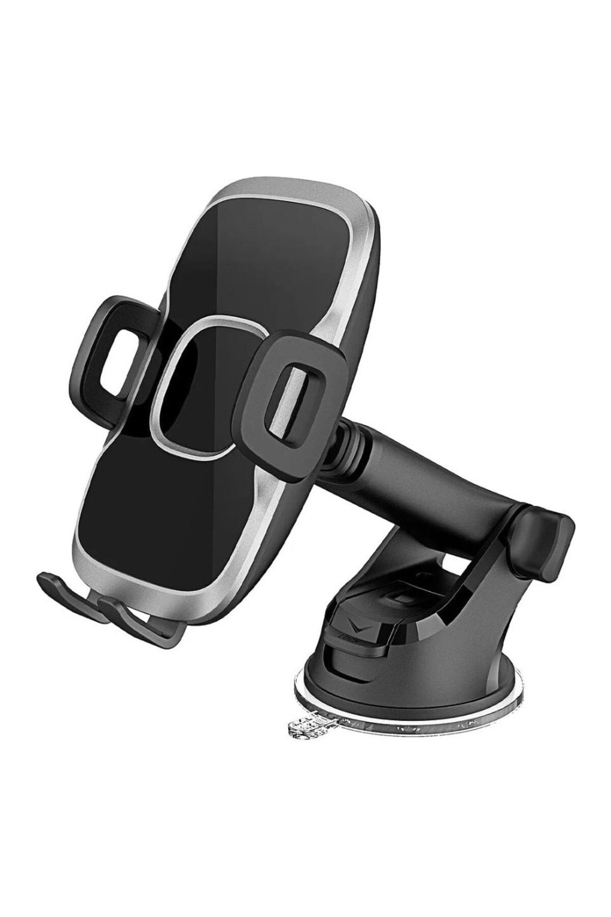 Canpay Oto Araba Araç İçi Telefon Tutucu Cam & Torpido üstü Teleskopik Güçlü Vantuzlu 360° Dönen Tutucu