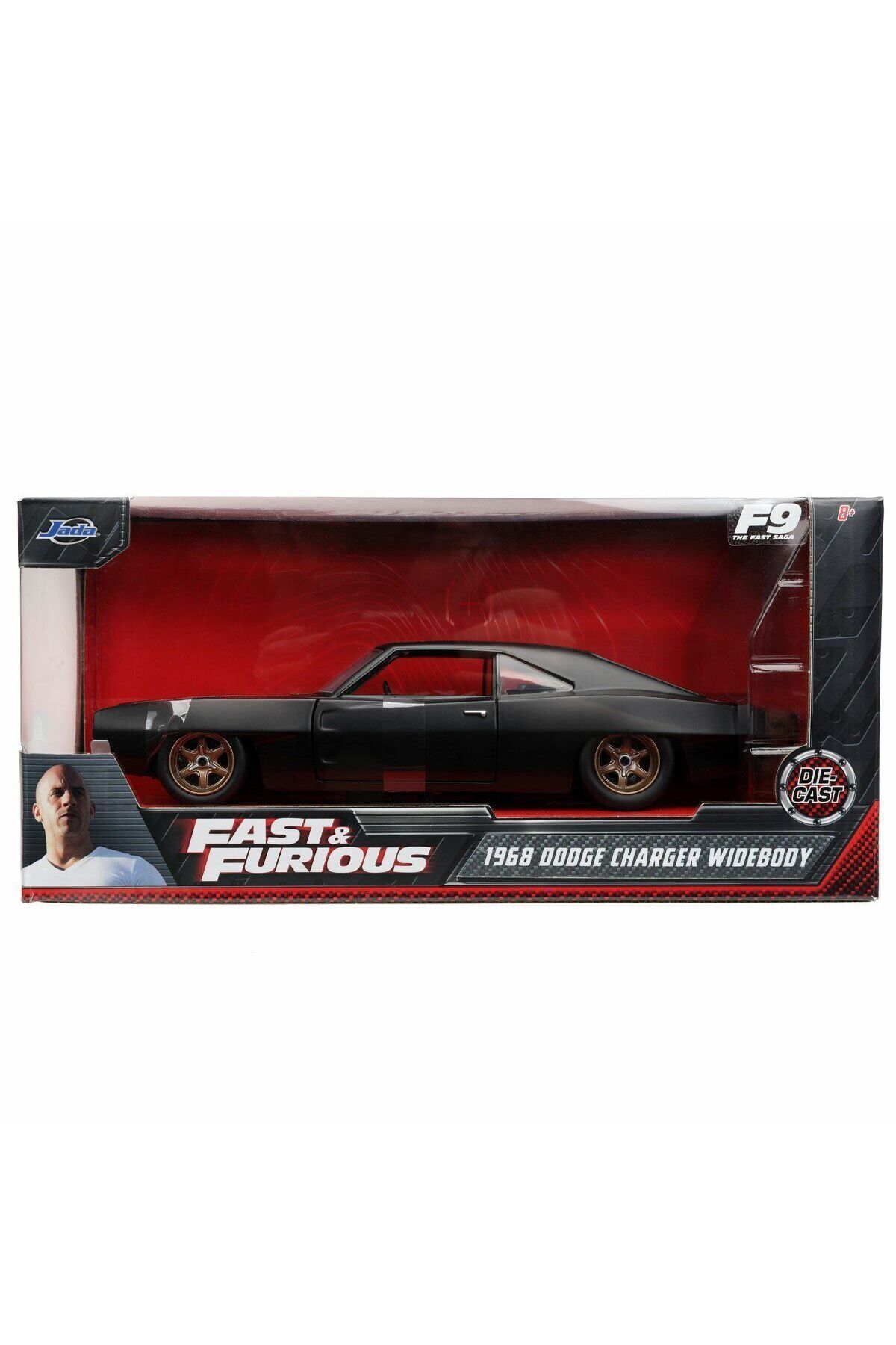 Aymir Ticaret 253203075 Hızlı ve Öfkeli 1968 Dodge Charger 1:24 - Simba