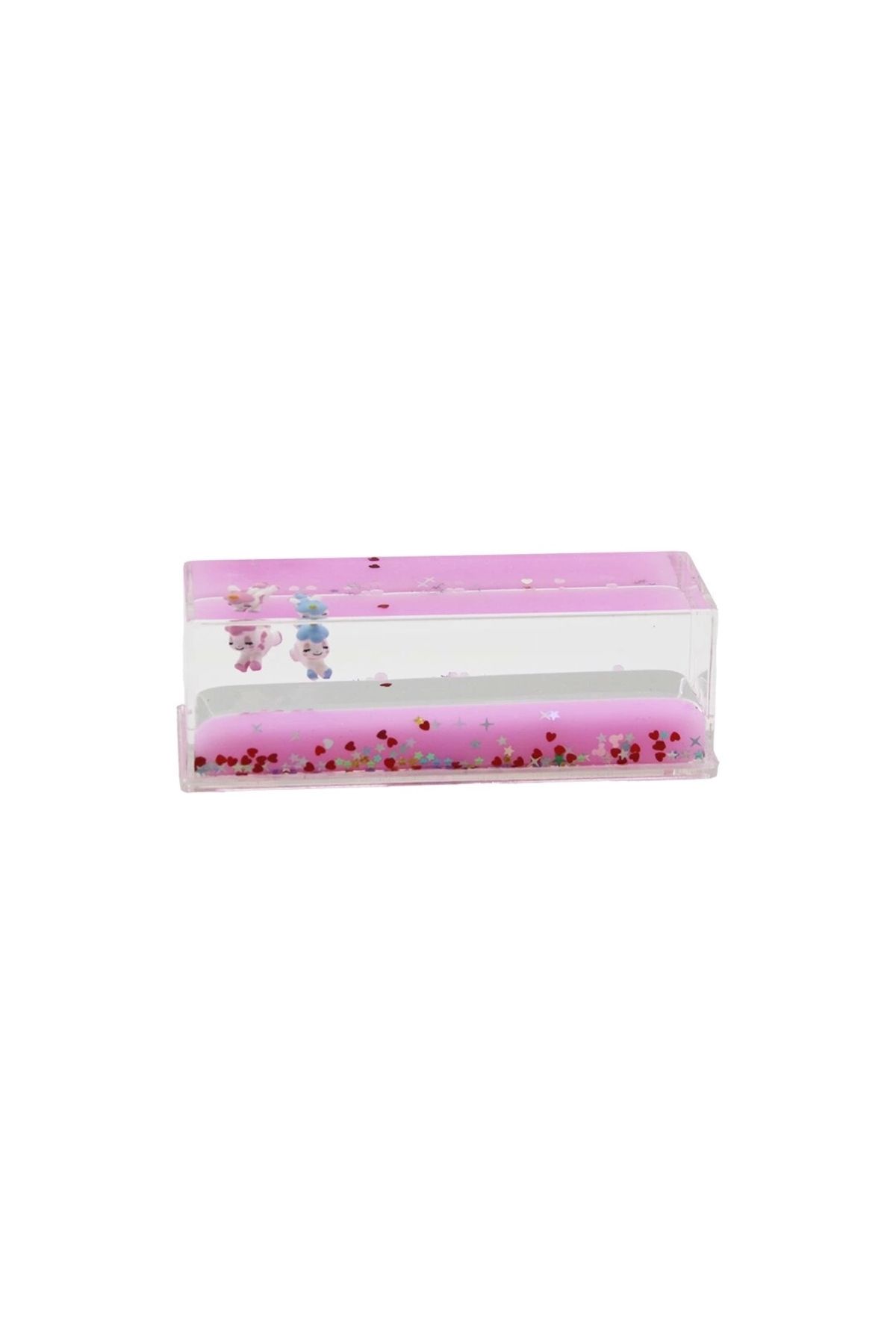 Lenaca Pembe Su Hayvan - Yıldız D.gen Mika Yüzen Batmayan Dekoratif Biblo Akvaryum4.7x13.6x4.5cm