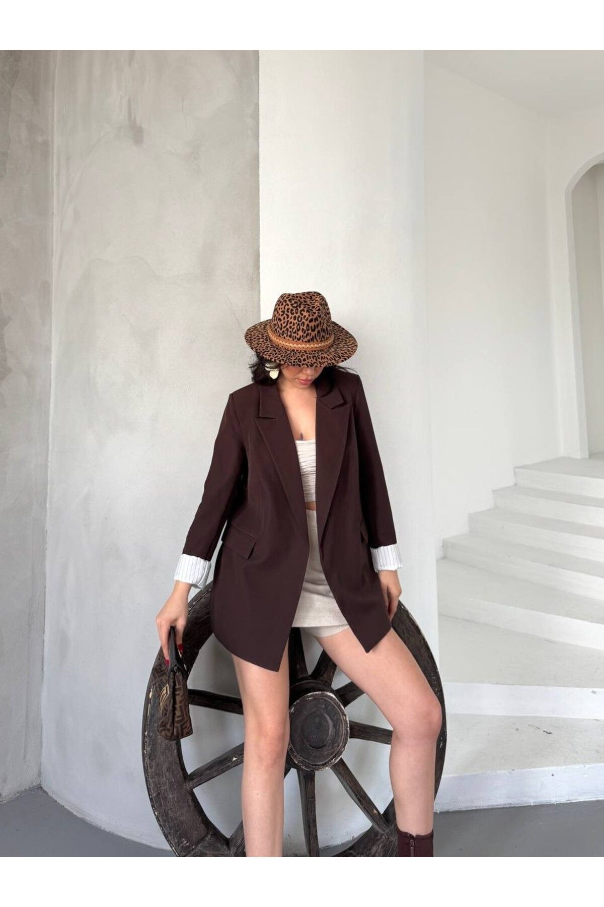 MVK GİYİM Astarlı Blazer Ceket