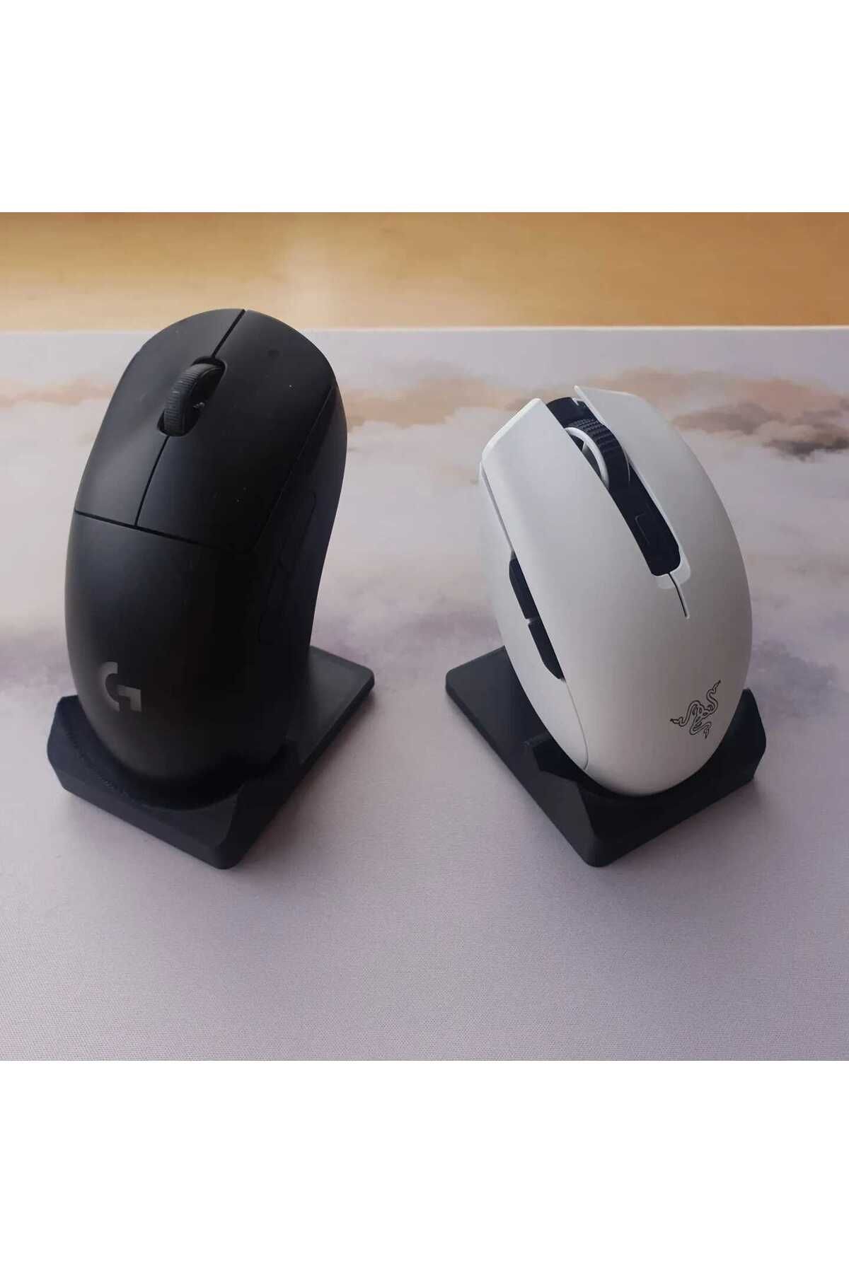 Figürlab Minimalist Dikey Mouse Standı Siyah
