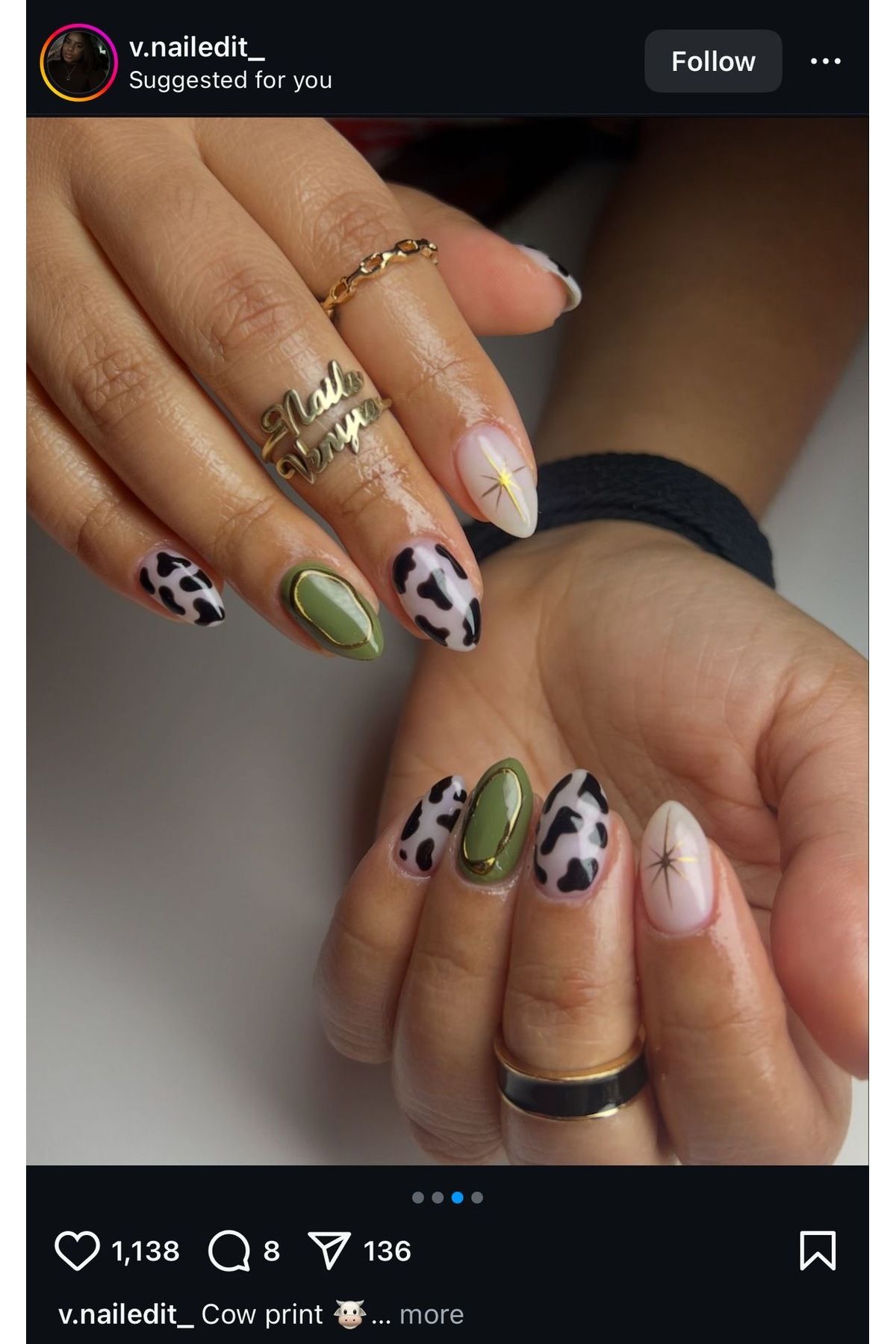 Violet nails Takma tırnak