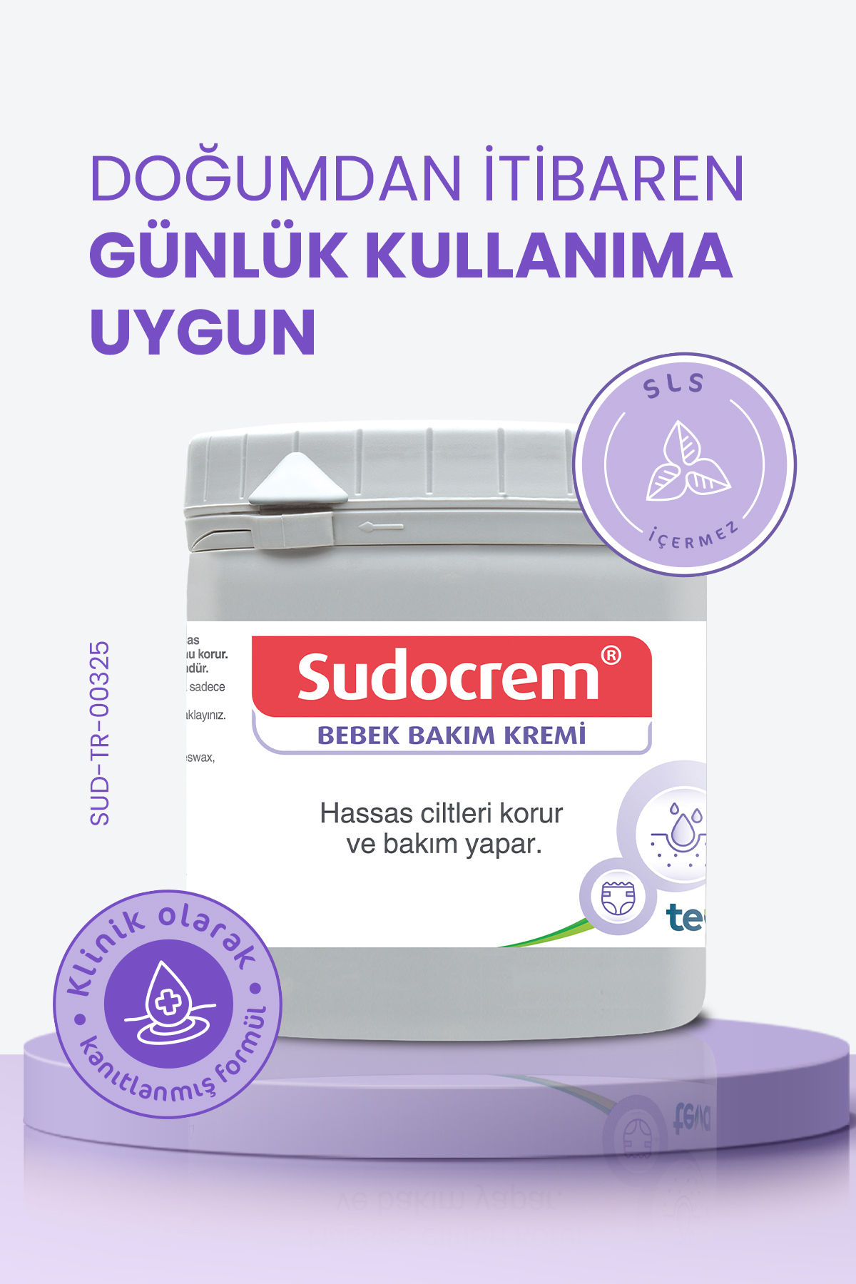 Sudocrem Cilt Bebek Bakım - Pişik Kremi 250GR (5 Li Set) fotoğrafı 5 (önizleme)