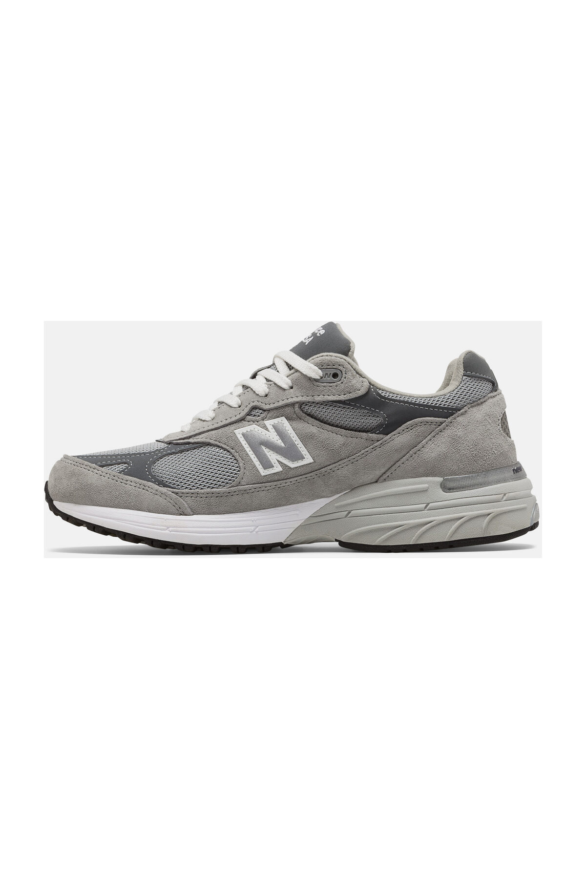 کفش اسنیکر نیو بالانس مردانه چرم خاکستری بیسیک راسته      کژوال/روزمره | New Balance NBMR993GL US - تصویر 2