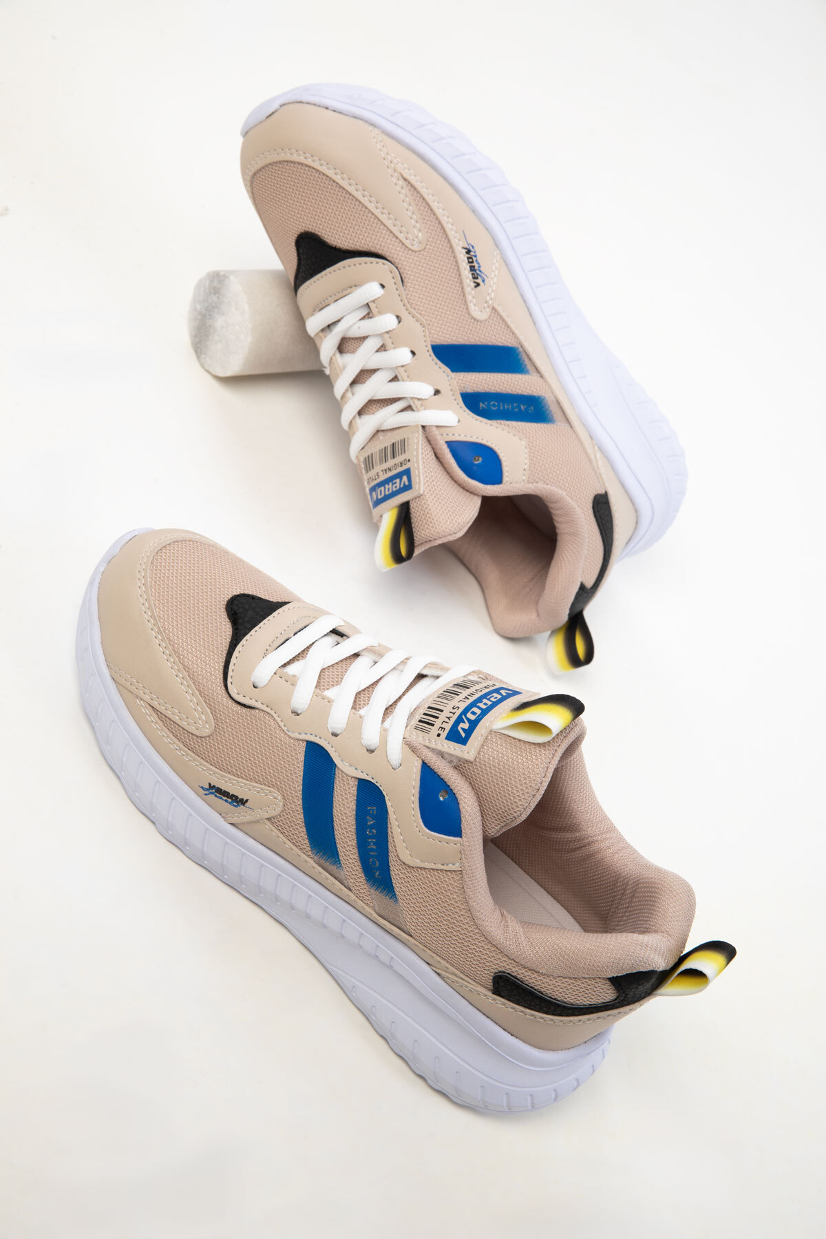 Bej-Saks Kadın Sneaker 20601 4