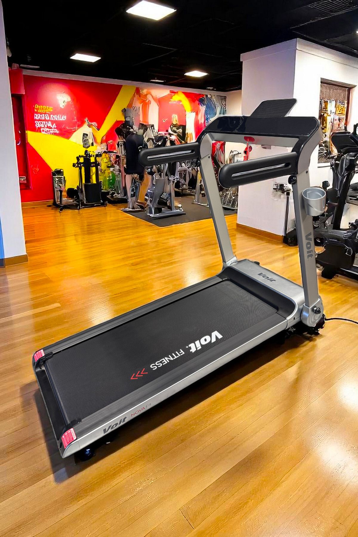 Vfit By Voit Novafit Koşu Bandı Bluetooth Uygulama Hoparlör Led Ekran Katlanabilir 46cm Geniş Bant