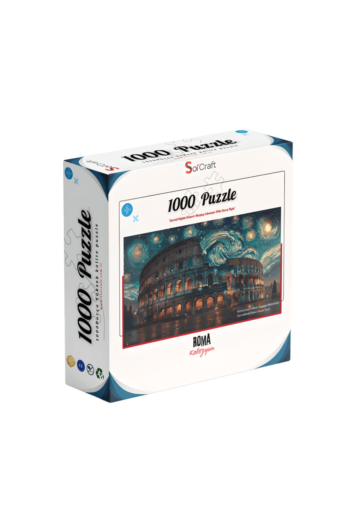Soi Craft 1000 Parça Puzzle Roma Kolezyum