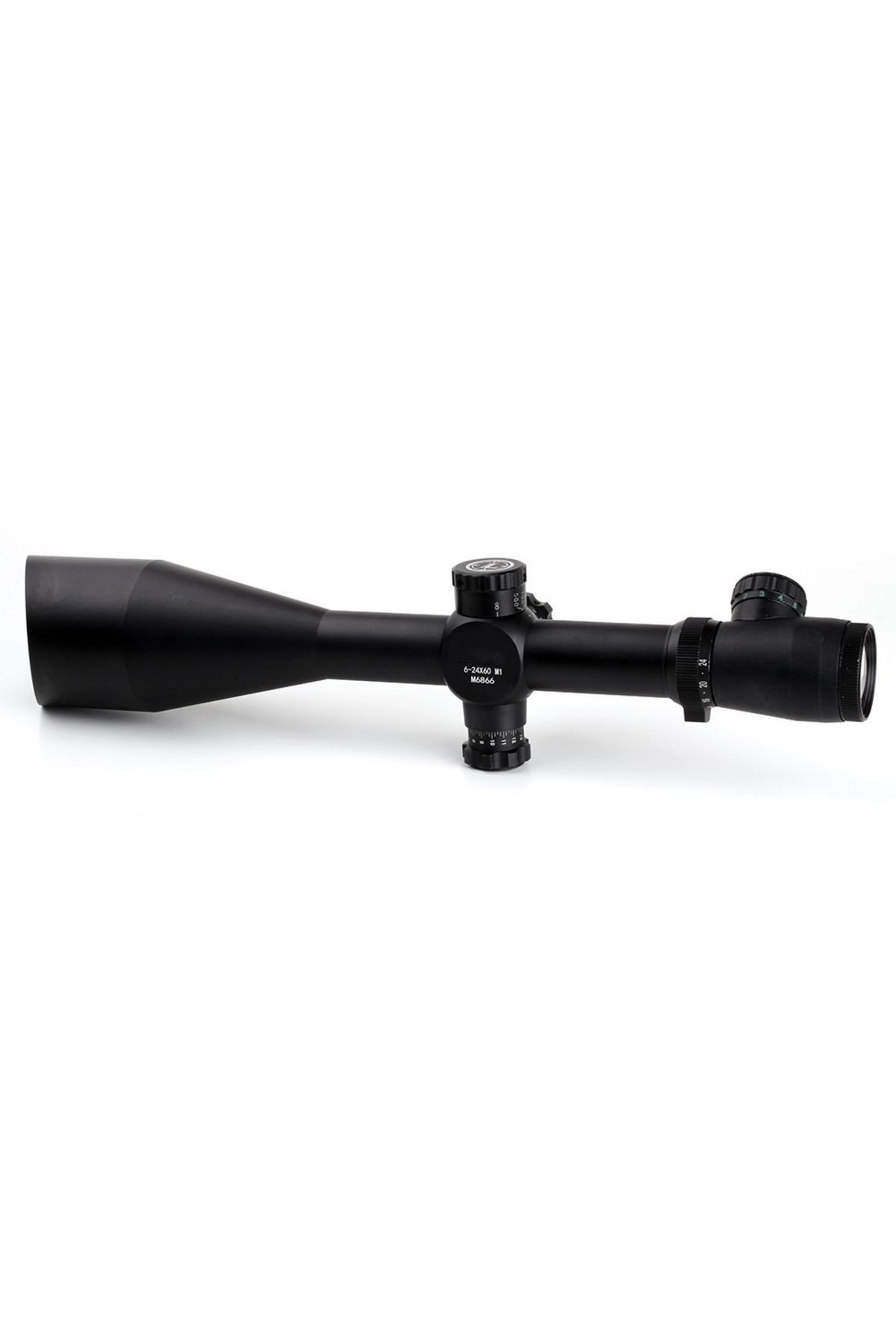 Fixport Nikula 6-24x60 çıft Işık Kırmızı Yeşil Kaynaklı Zoomlu Dürbün