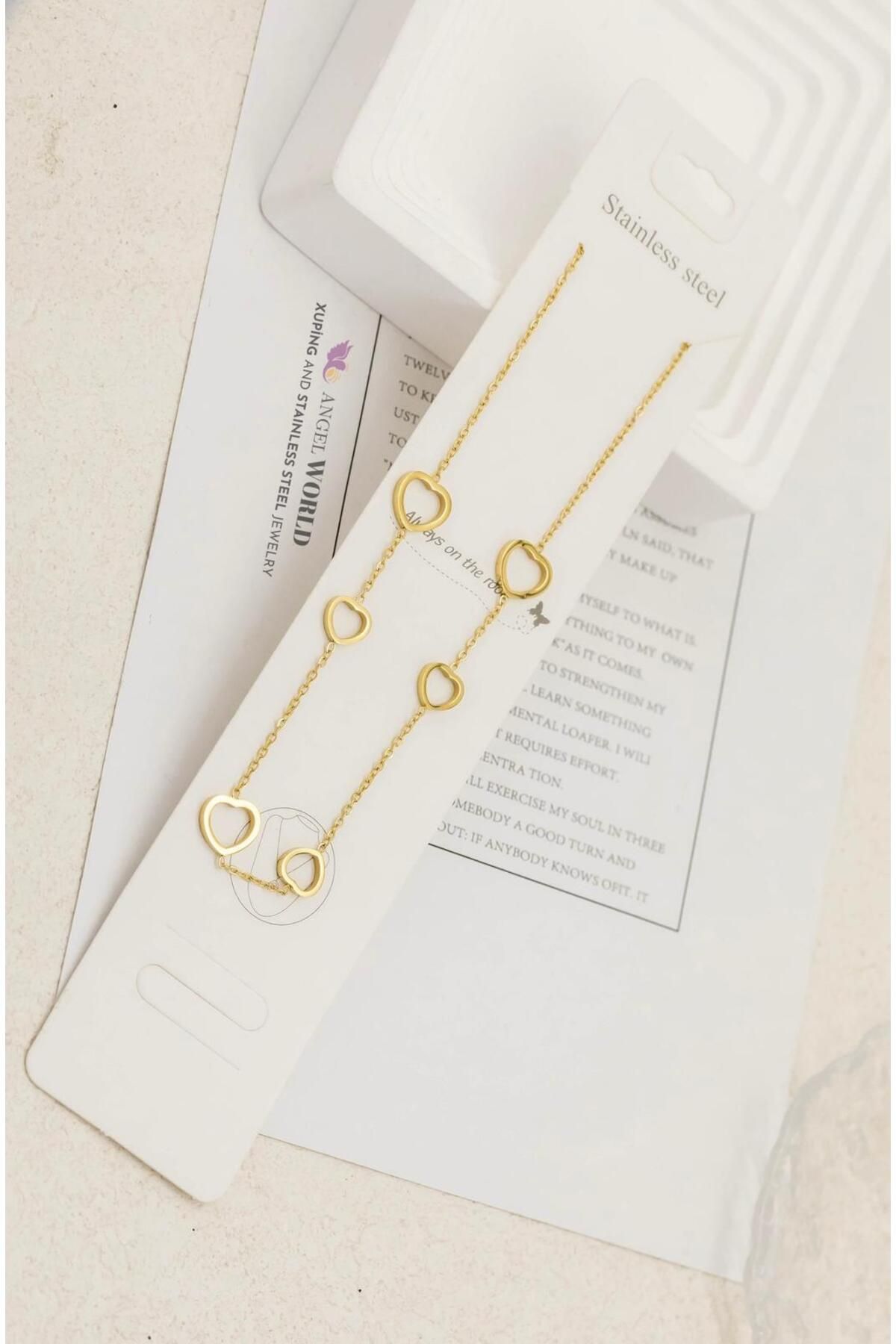 DAZLİNGACCESSORY Çelik Kalp Kolye