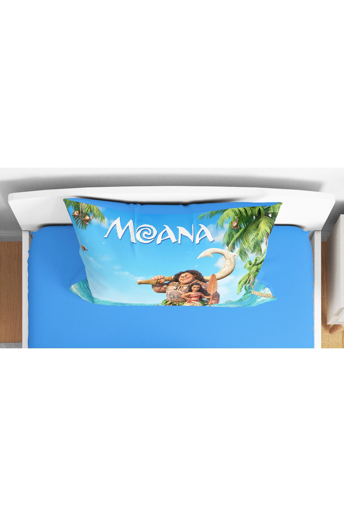 Erays Home-Moana Printed 3D Printed Single Boy Duvet Cover Set Without Sheets 2