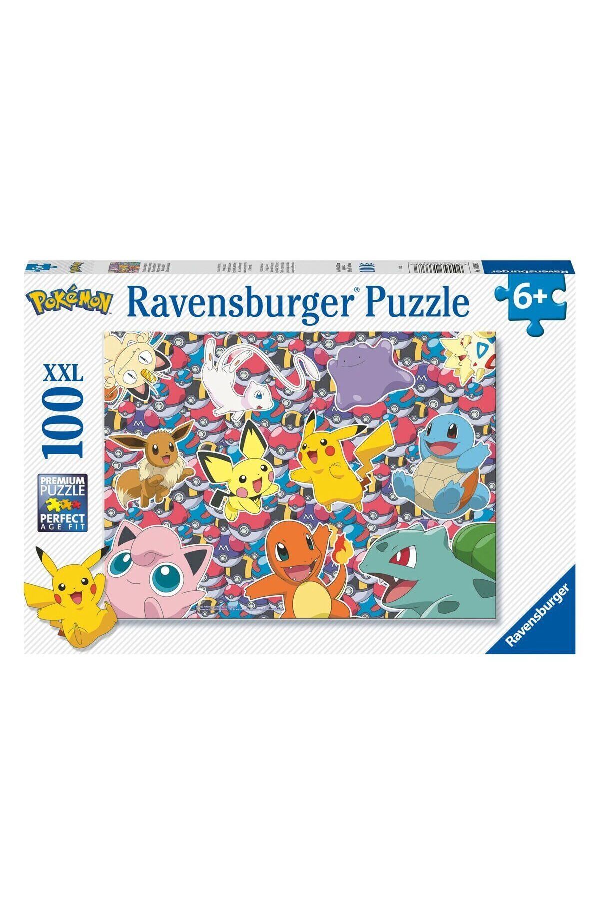 Easy Tedarik 133383 Pokemon 100 parça XXL Ravensburger Puzzle