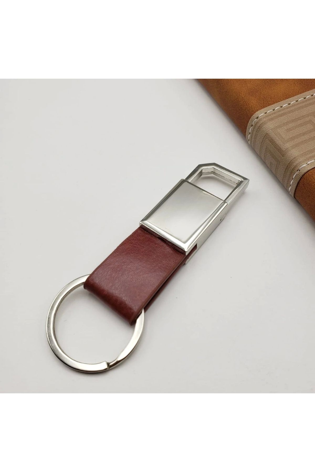 OurStyles Metal Anahtarlık Kahverengi
