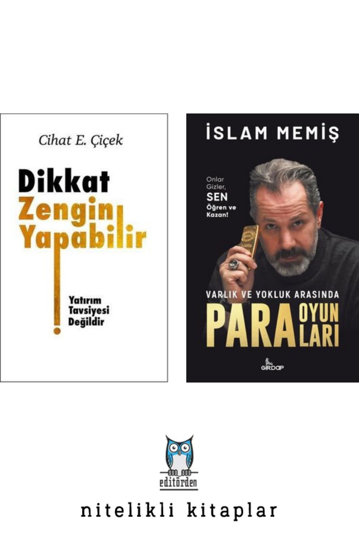 Girdap Yayınları Para Oyunları - Dikkat Zengin Yapabilir / Cihat E. Çiçek
