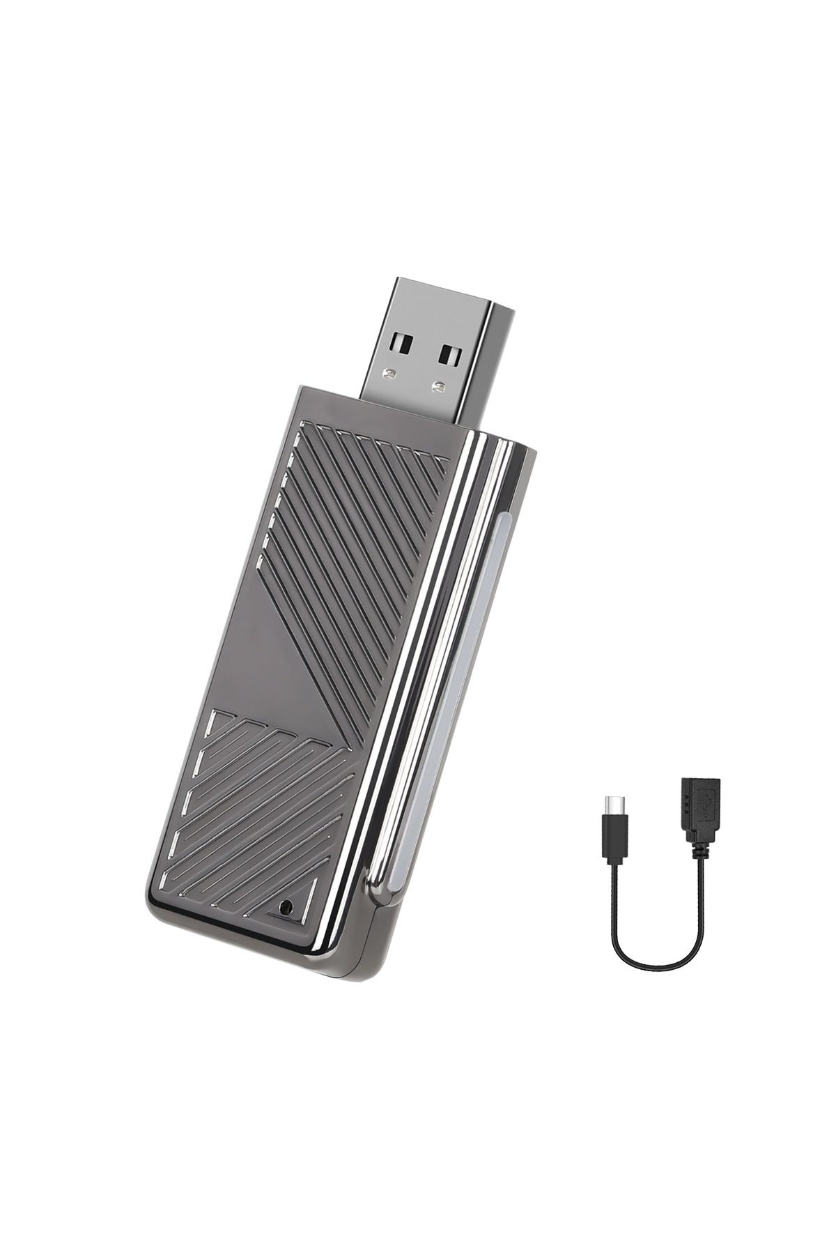 zyteq-Wireless adapter CarPlay & Android Auto ZYTEQ® 2-in-1, Plug-and-Play, WiFi 5GHz, BT, compact, silver 1