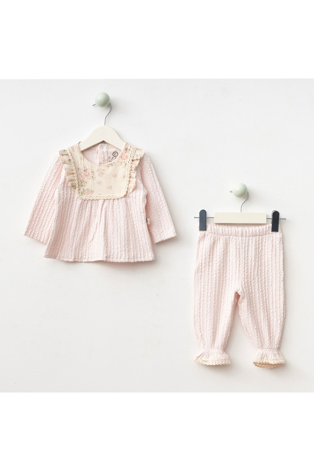 CFRA KIZ BEBEK 2 Lİ TAKIM