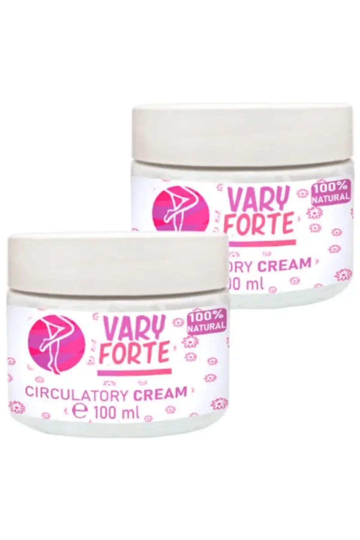 Natural Creams Vary Forte Kavanoz Yoğun Warislere Karşı Tesirli Krem 100 ml X 2 ADET