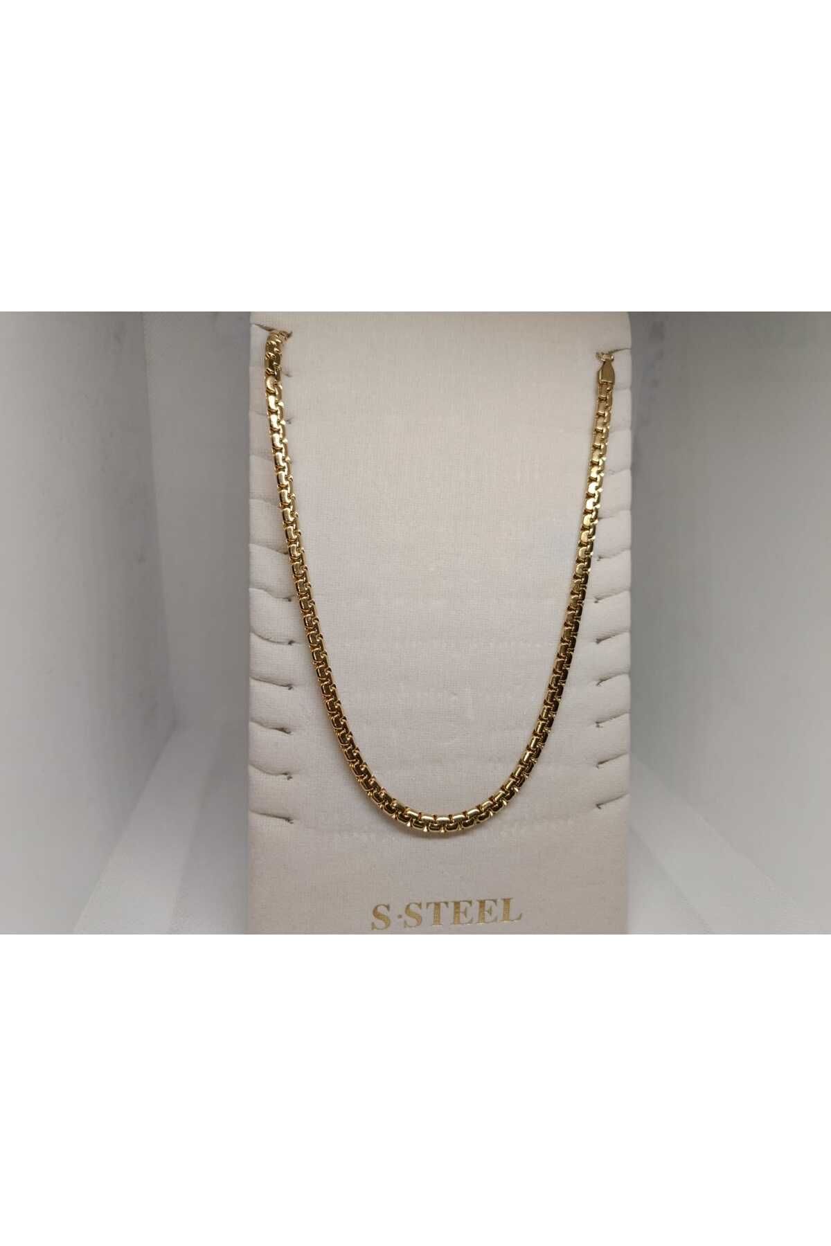 Store 316l Paslanmaz Çelik Gold Kolye