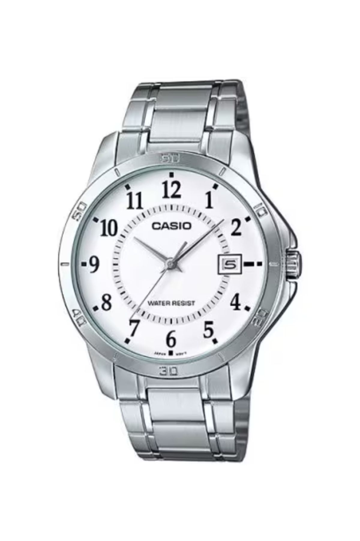 Casio-CASIO Men's Analog White Dial Watch - MTP-V004D-7B 1
