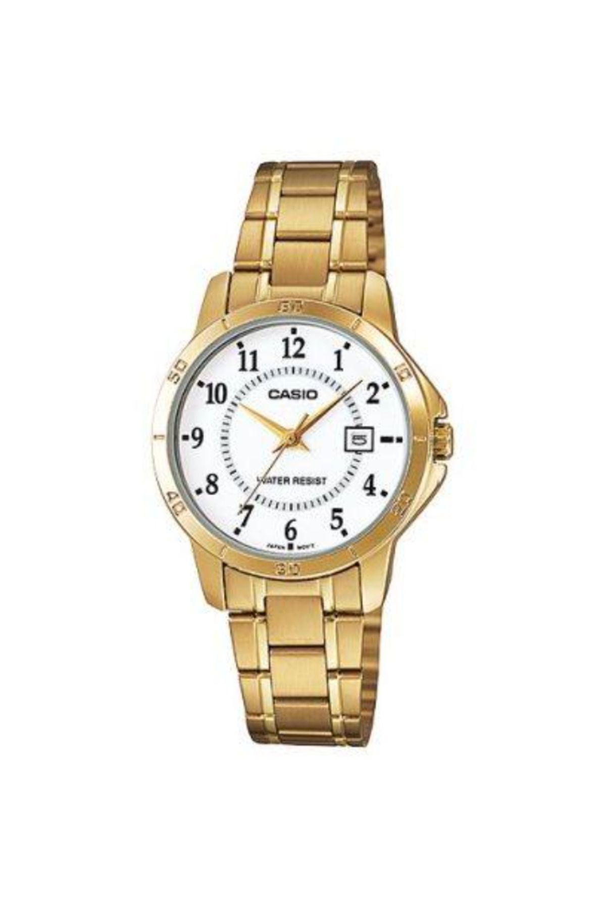 Casio-CASIO Men's Analog White Dial Watch - MTP-V004G-7B 1