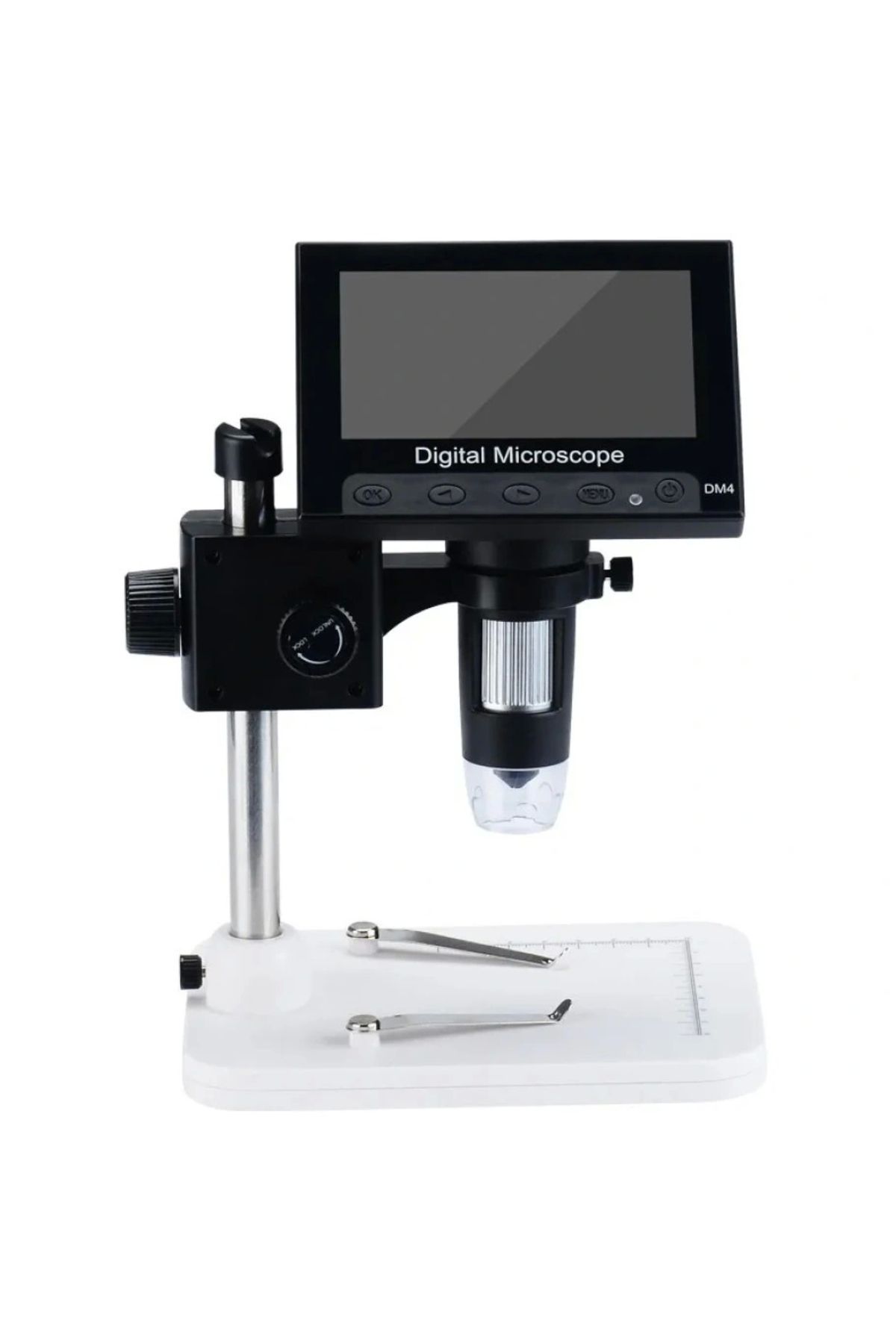 OurStyles 1000 X 2.0MP USB Dijital Elektronik Mikroskop 8 LCD Ekran VGA Büyüteç DM4-S